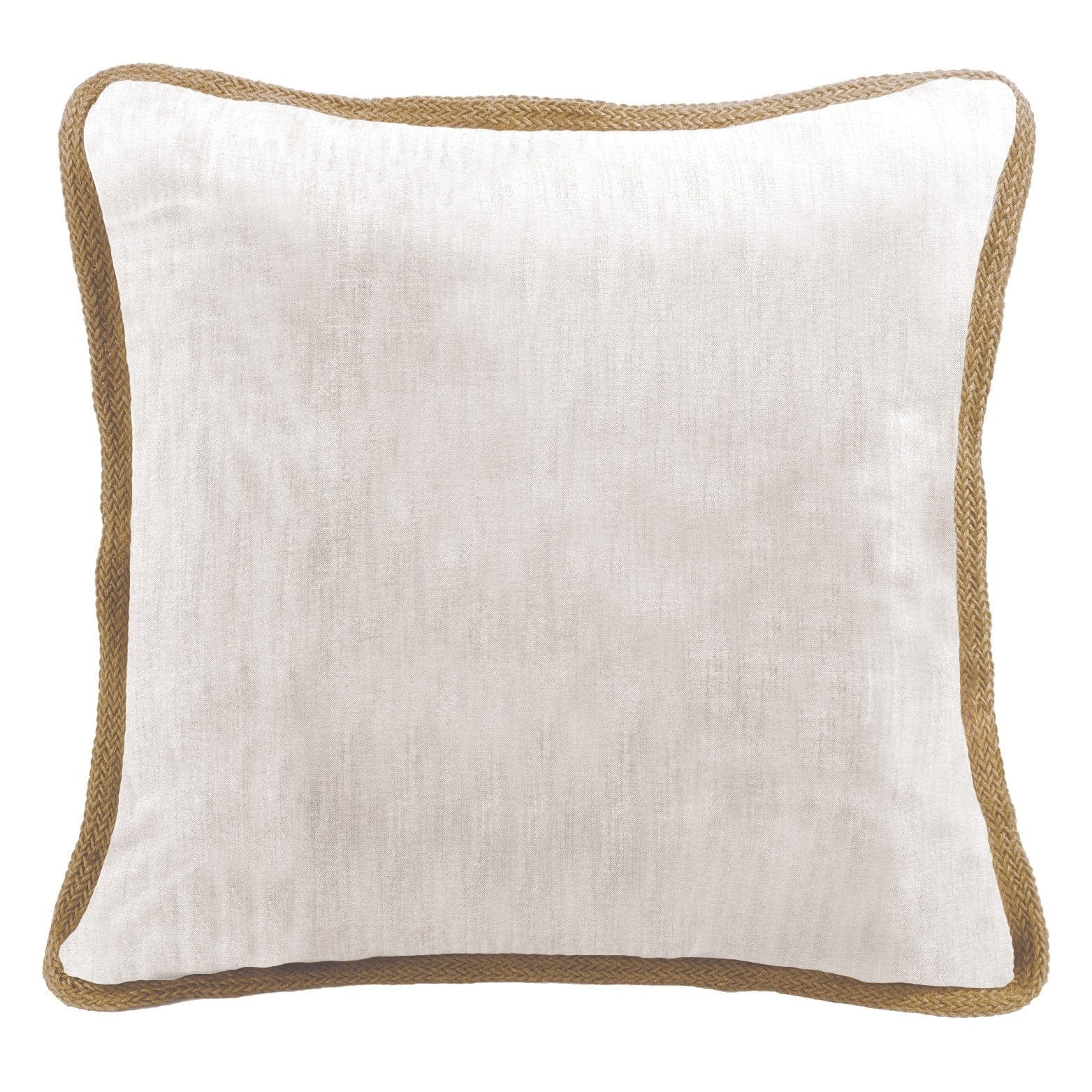 Newport Taupe Stripe Reversible Euro Sham w/ Trim
