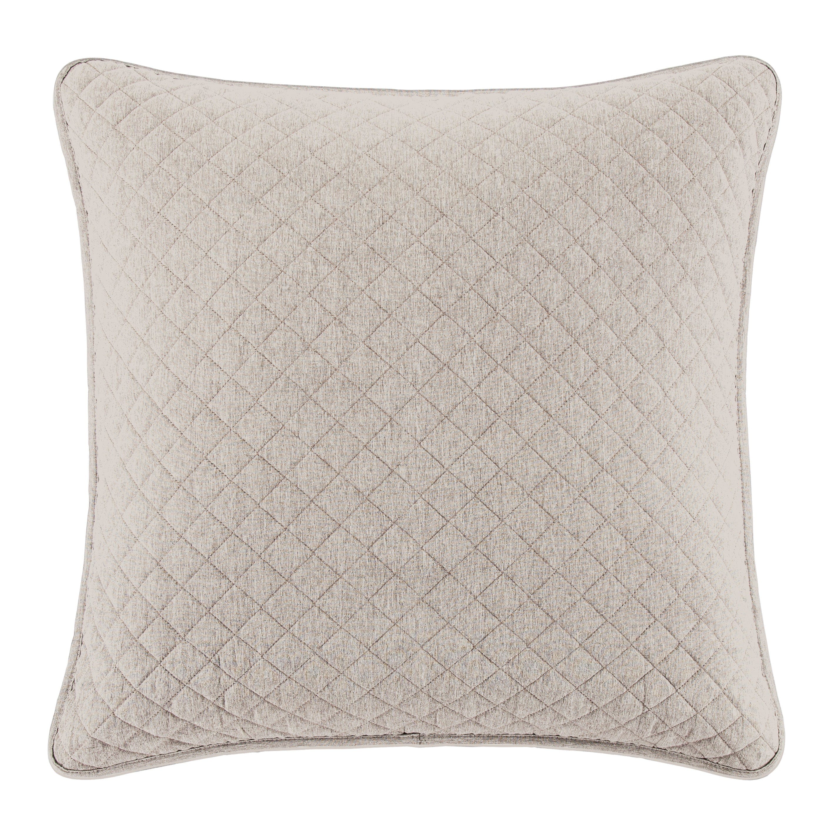Anna Diamond Quilted Euro Sham