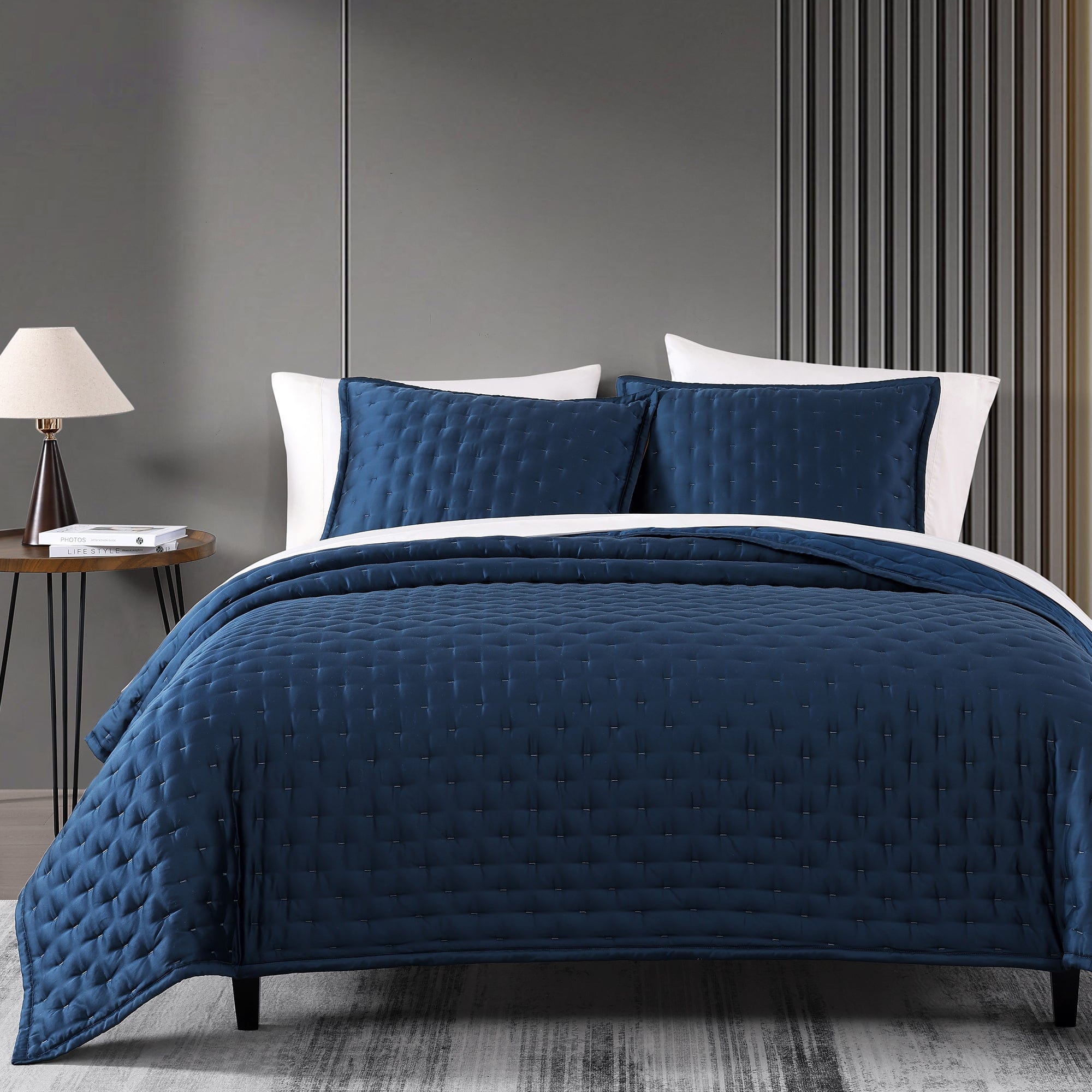 Eucalyptus Quilt Pillow Sham Set
