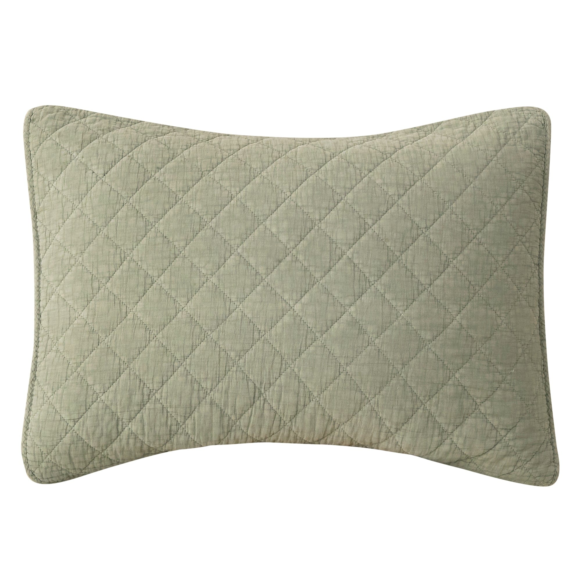 Stonewashed Cotton Gauze Pillow Sham