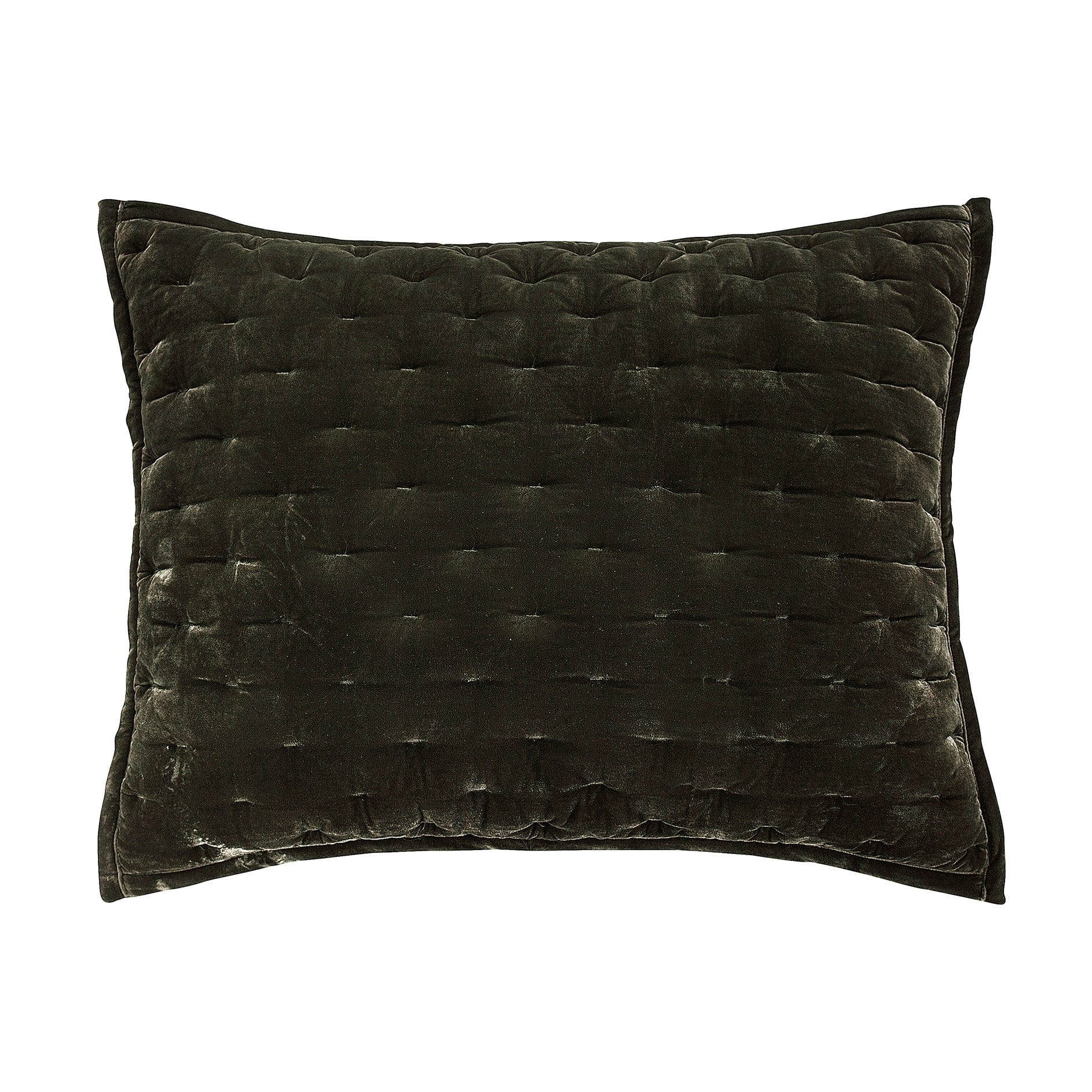 Stella Faux Silk Velvet Pintuck Pillow Sham
