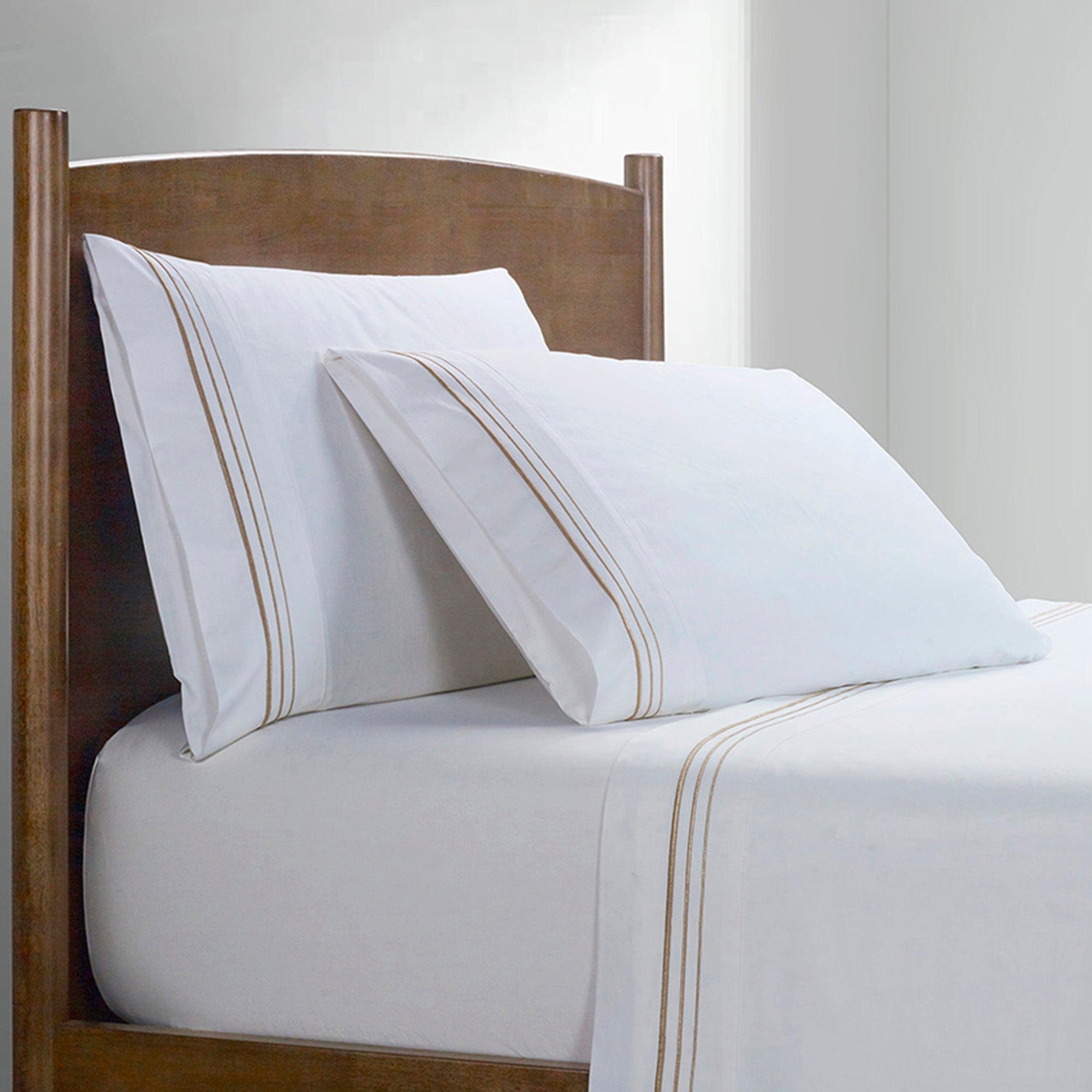 350TC Border Embroidery Sheet Set