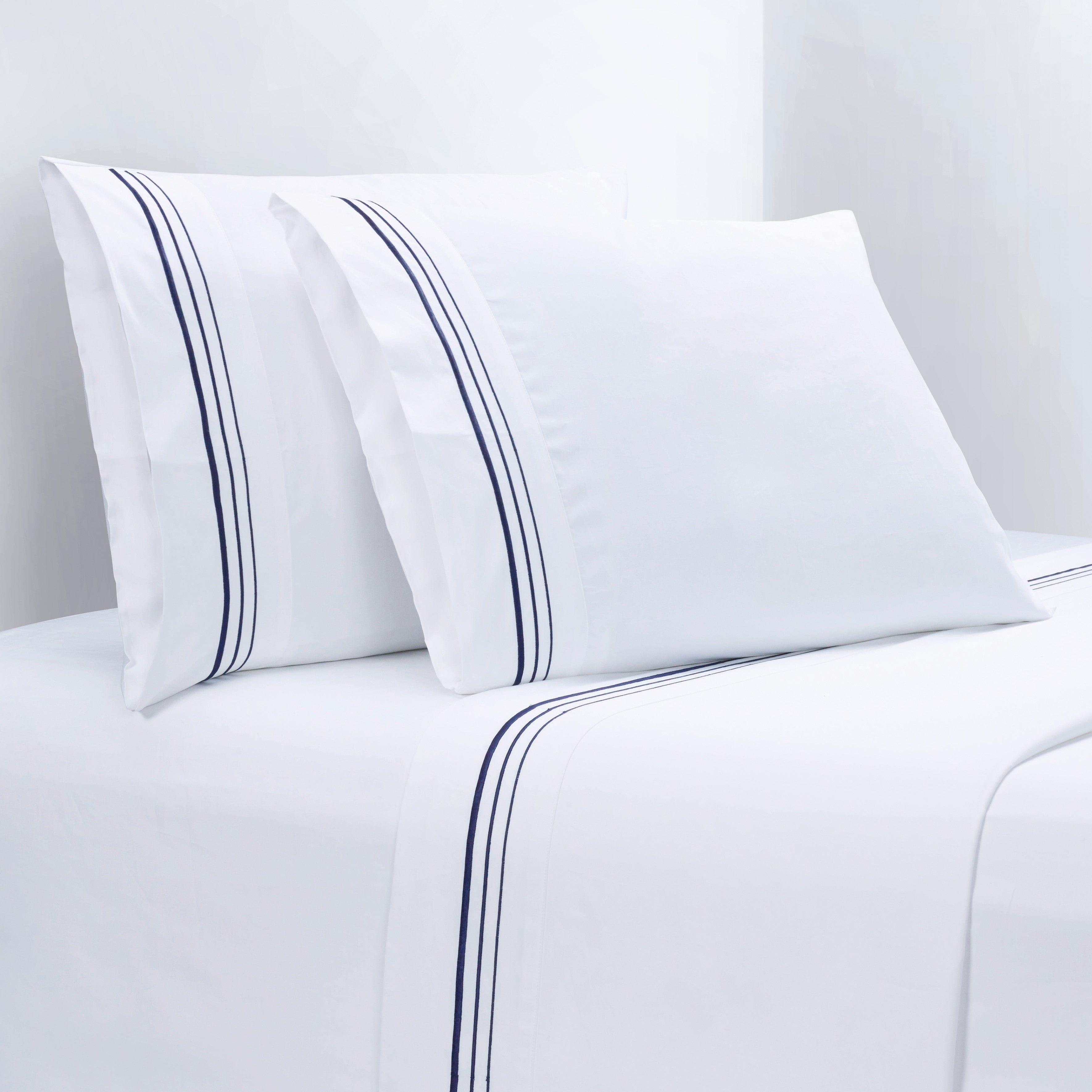 350TC Border Embroidery Sheet Set
