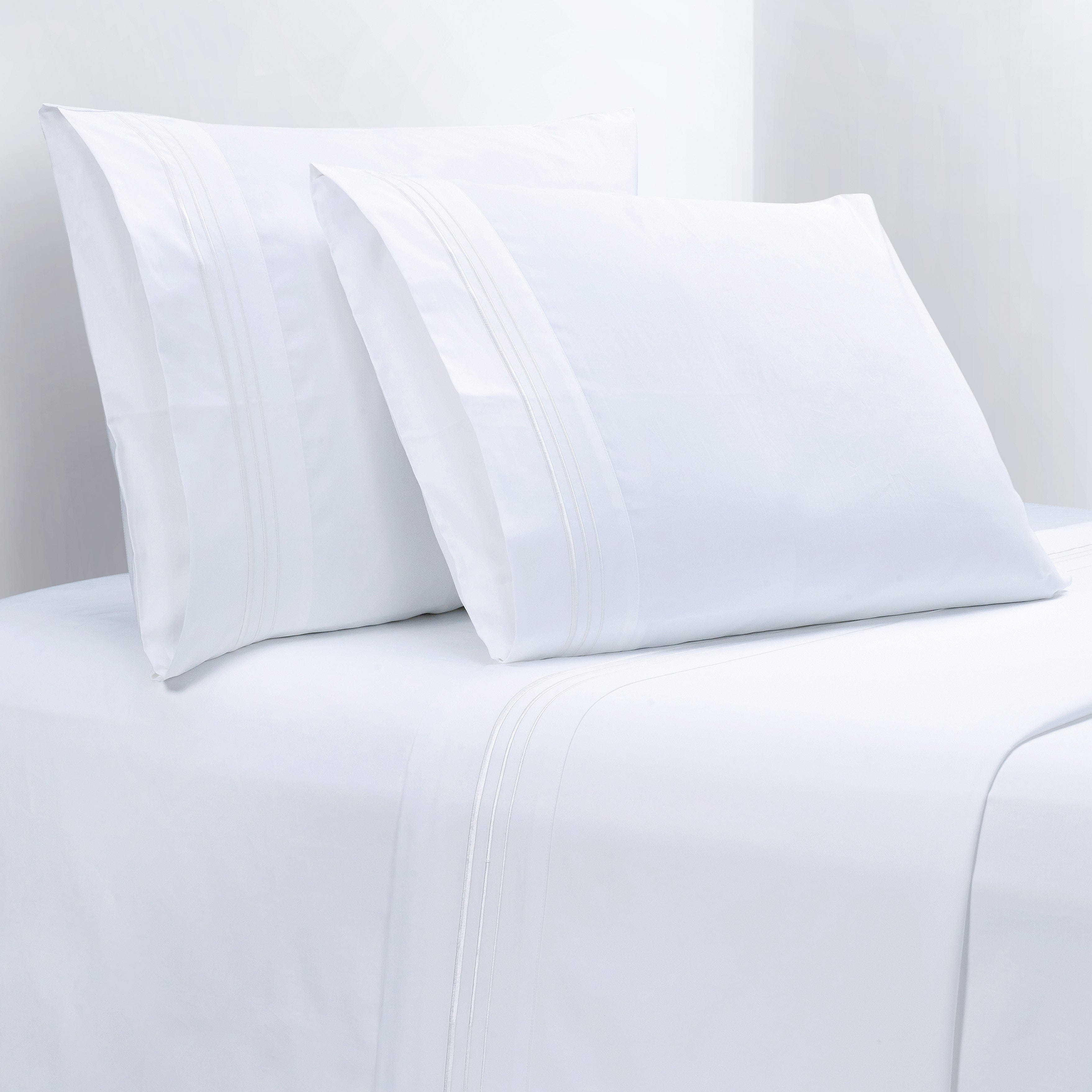 350TC Border Embroidery Sheet Set