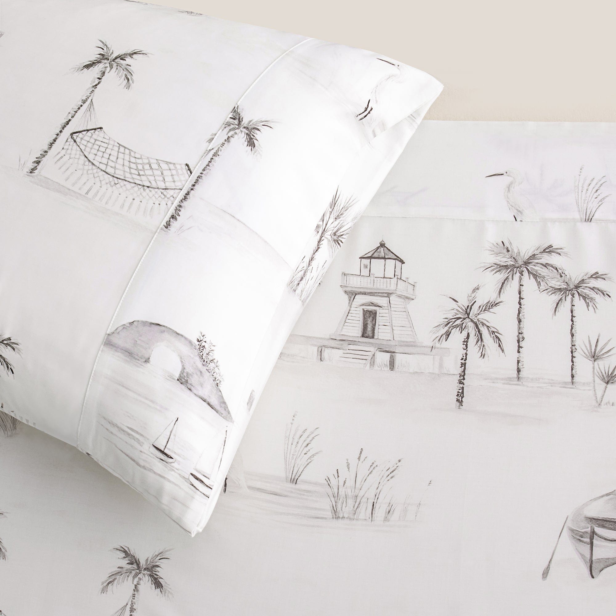 Seaside Eucalyptus Sheet Set