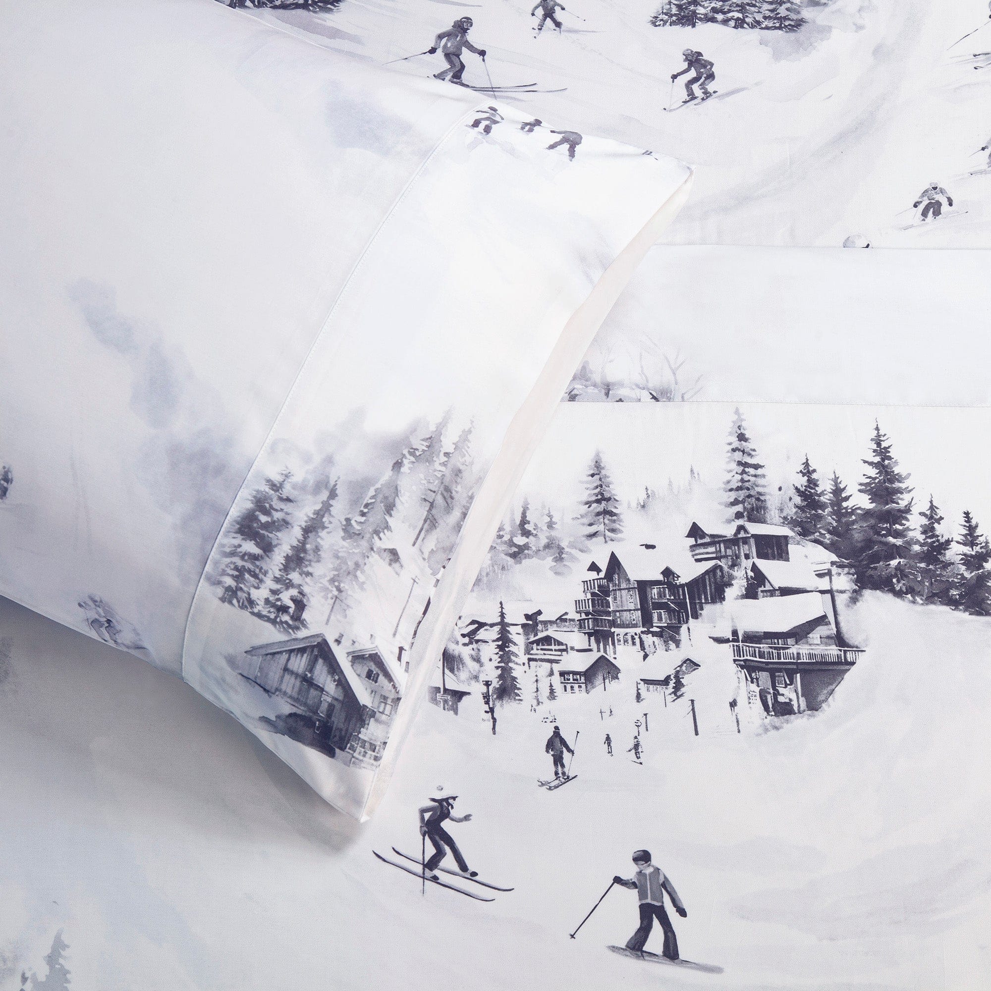 Ski Life Eucalyptus Sheet Set
