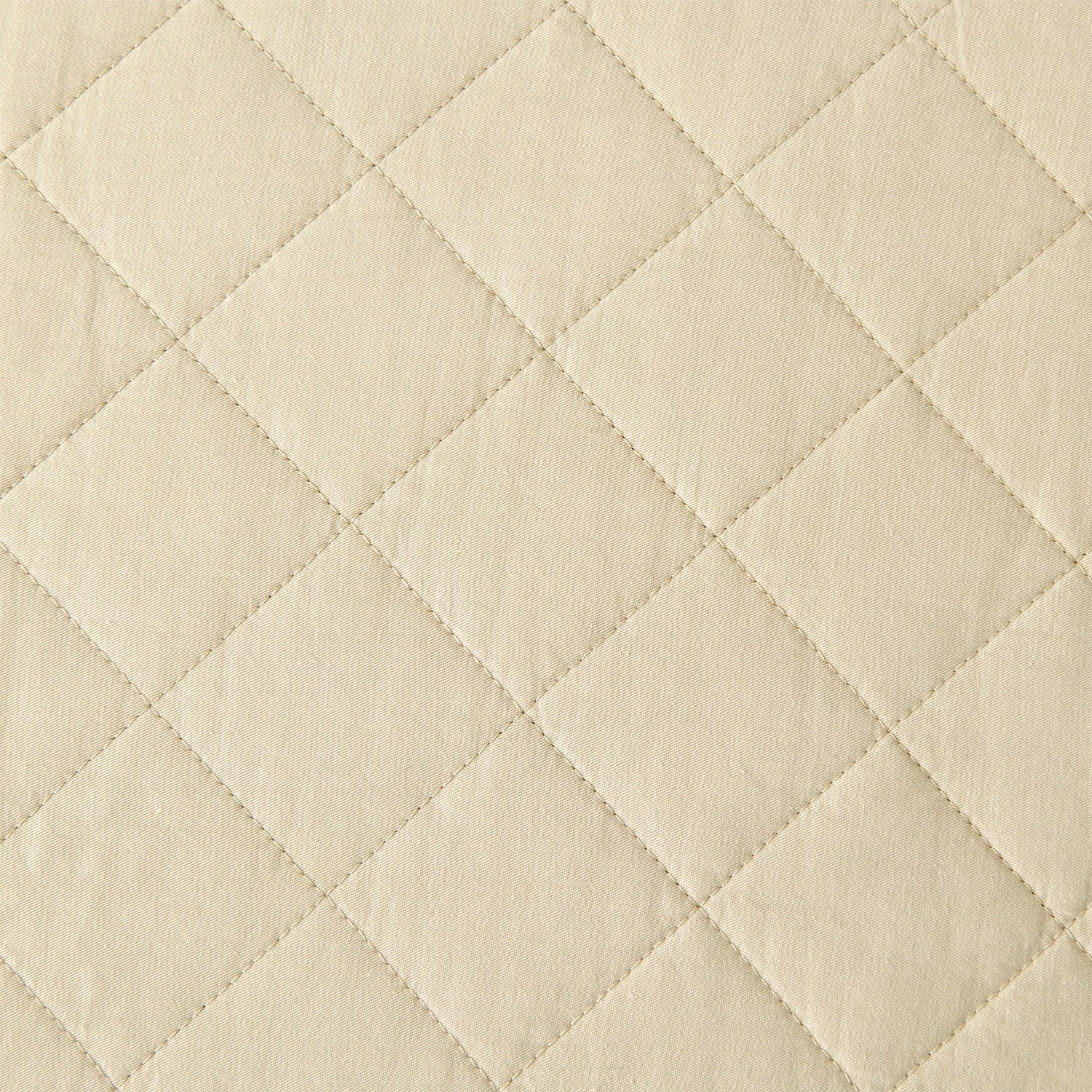 Linen Cotton Diamond Quilt Swatch