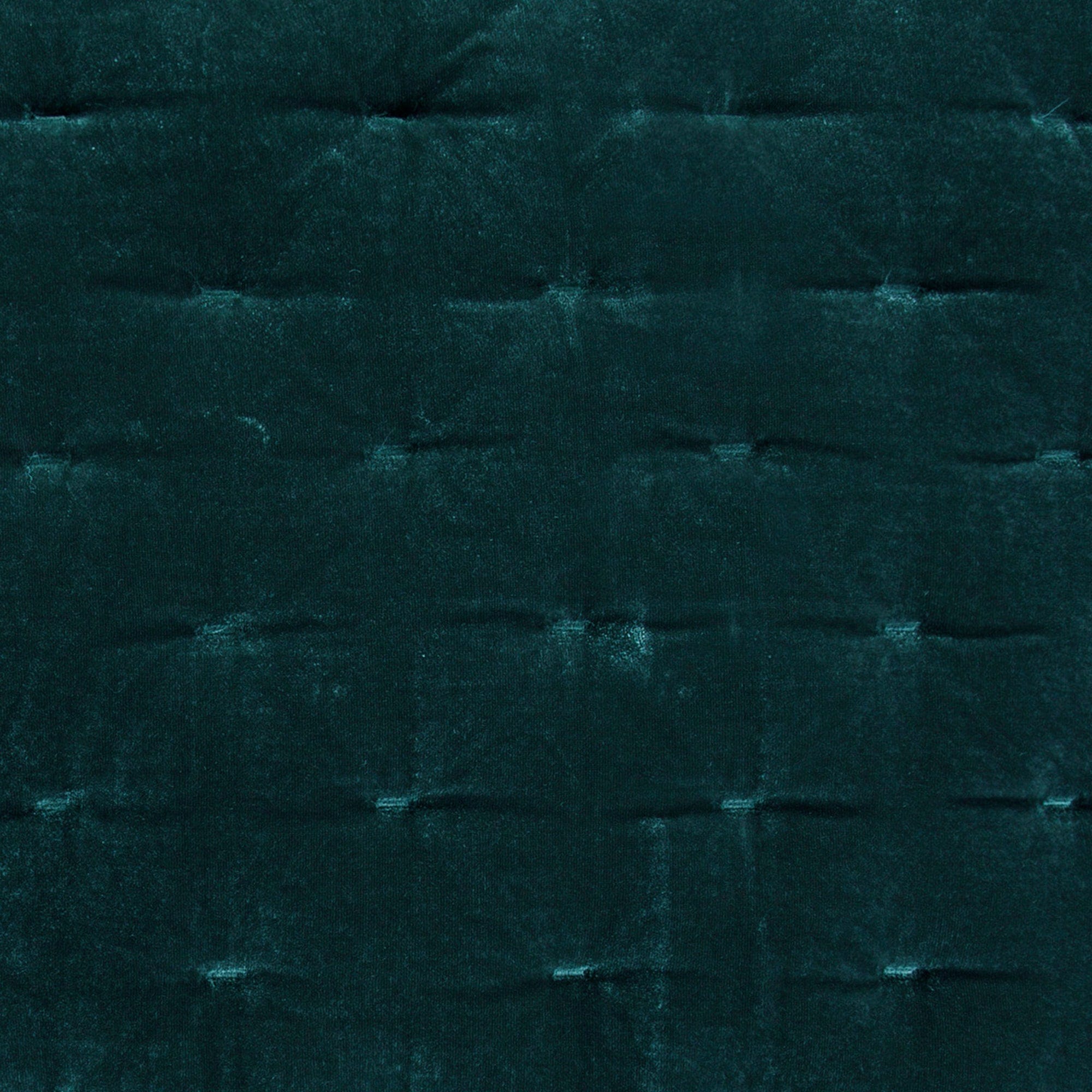 Stella Faux Silk Velvet Pintuck Quilt Swatch