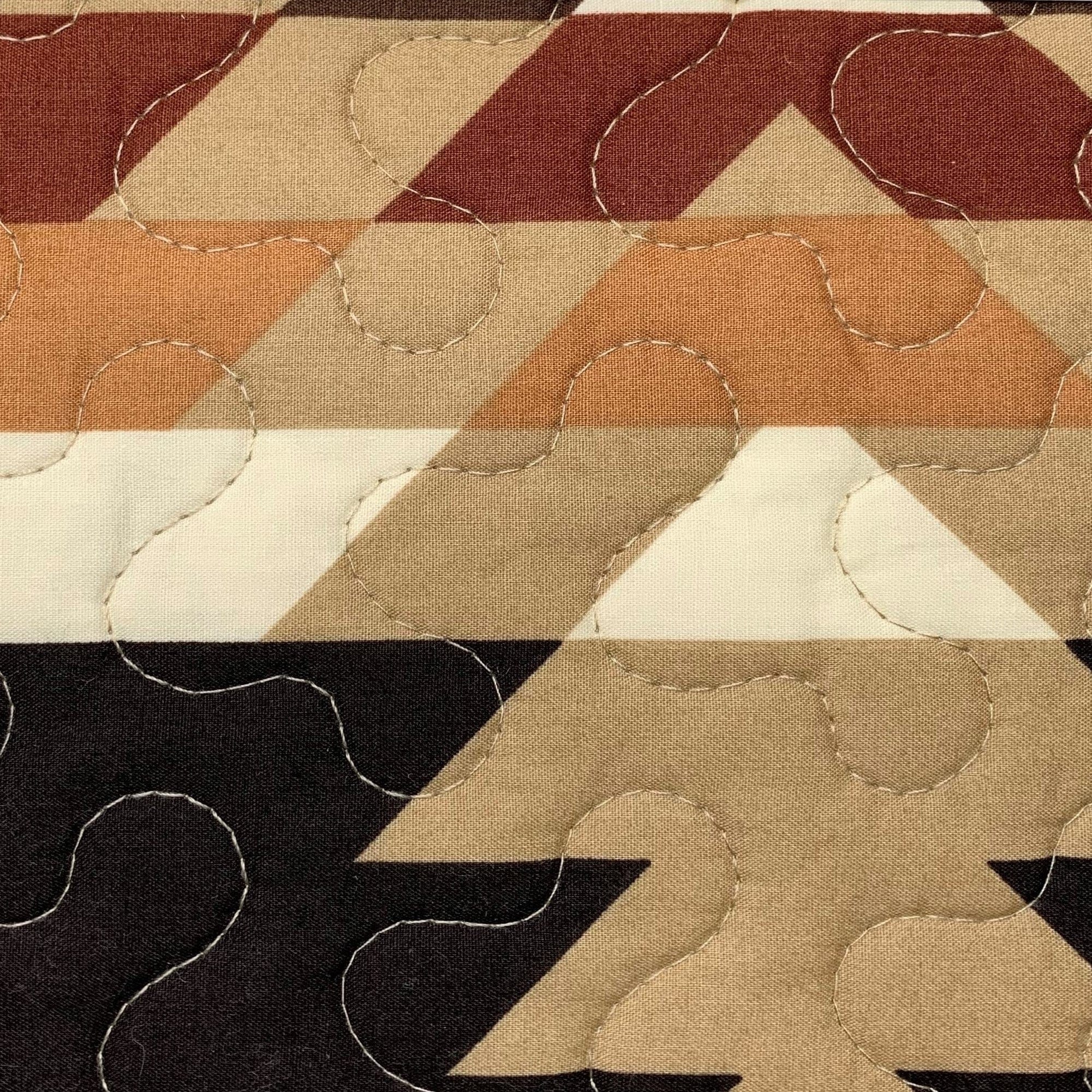 Yosemite Aztec Reversible Quilt Swatch