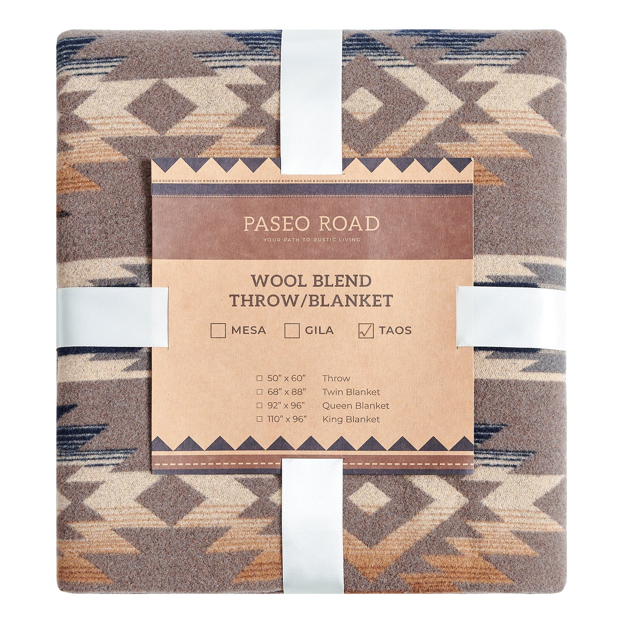Taos Wool Blend Blanket