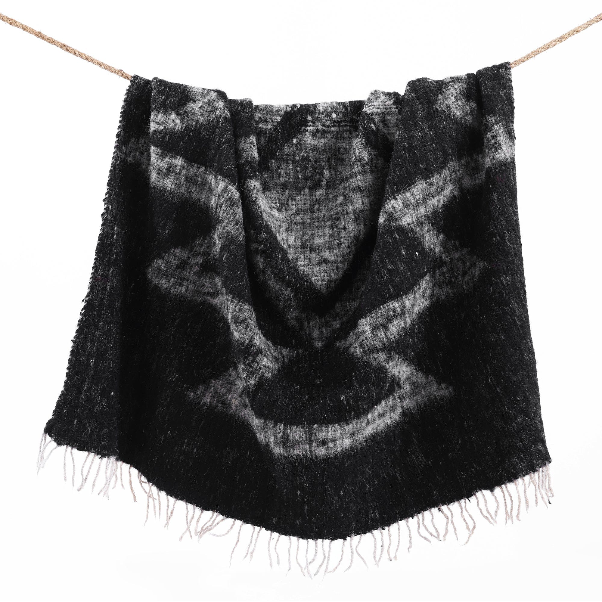 Antigua 100% Wool Handwoven Throw Blanket