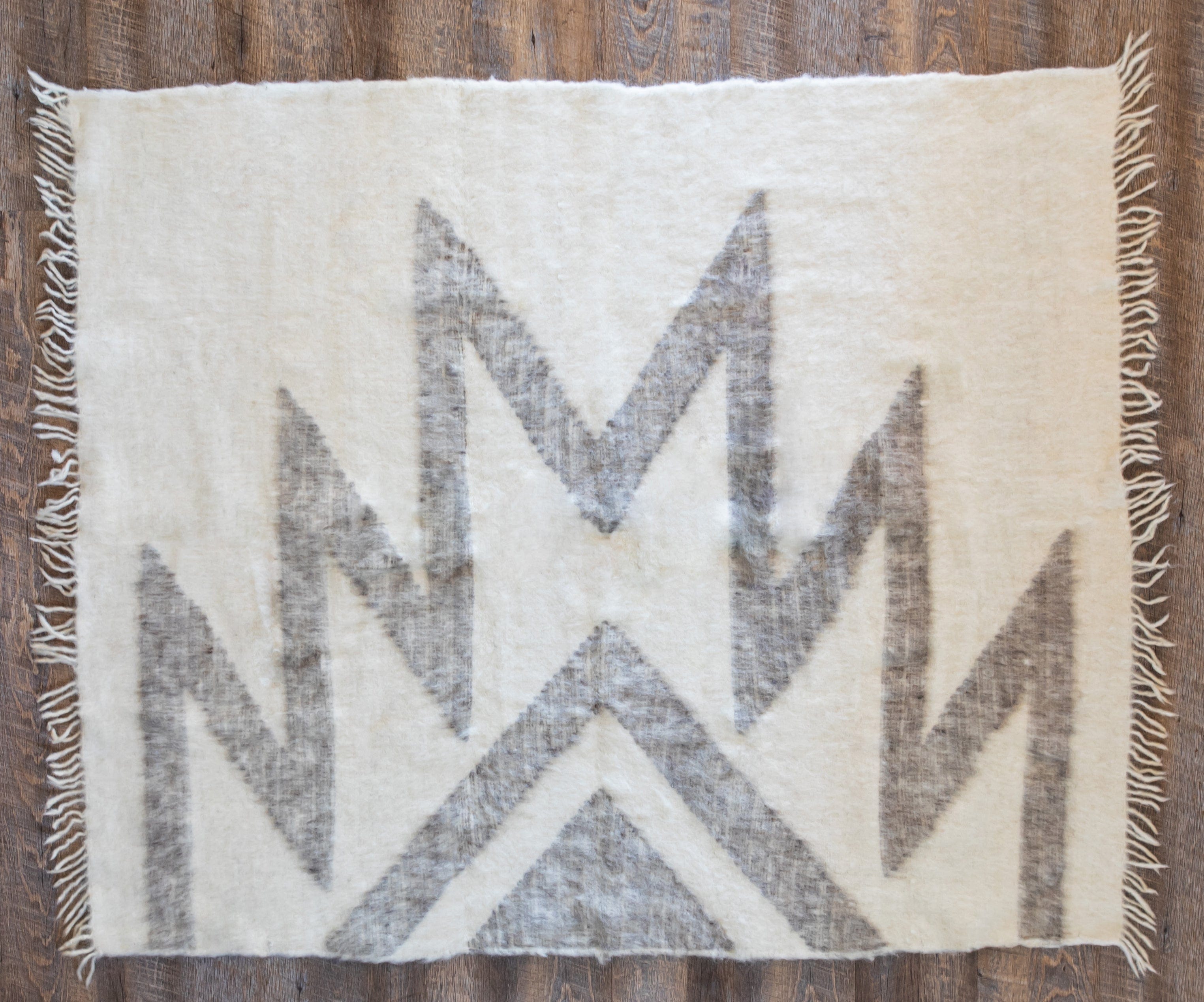 Maguey 100% Wool Handwoven Throw Blanket