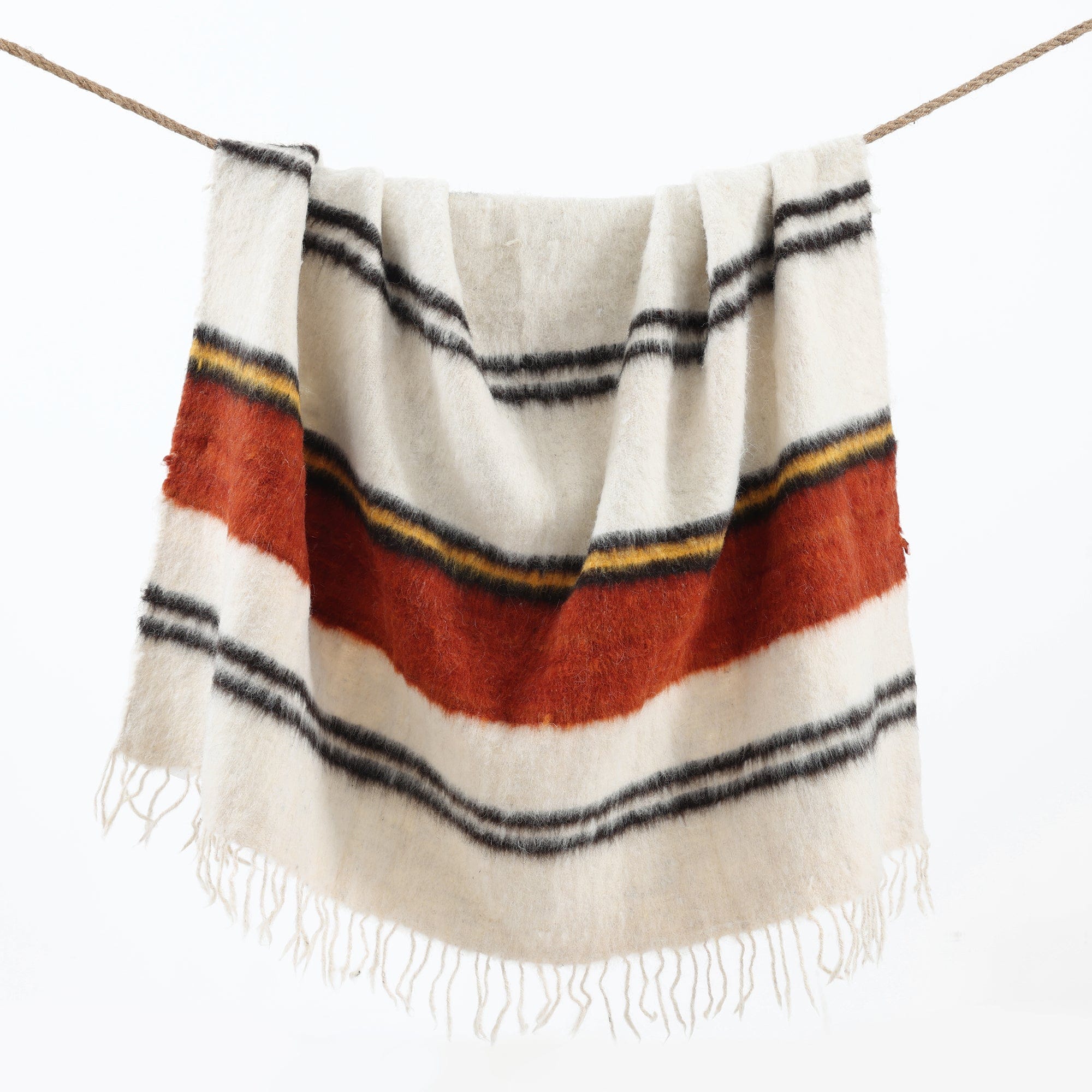 Solola 100% Wool Handwoven Throw Blanket
