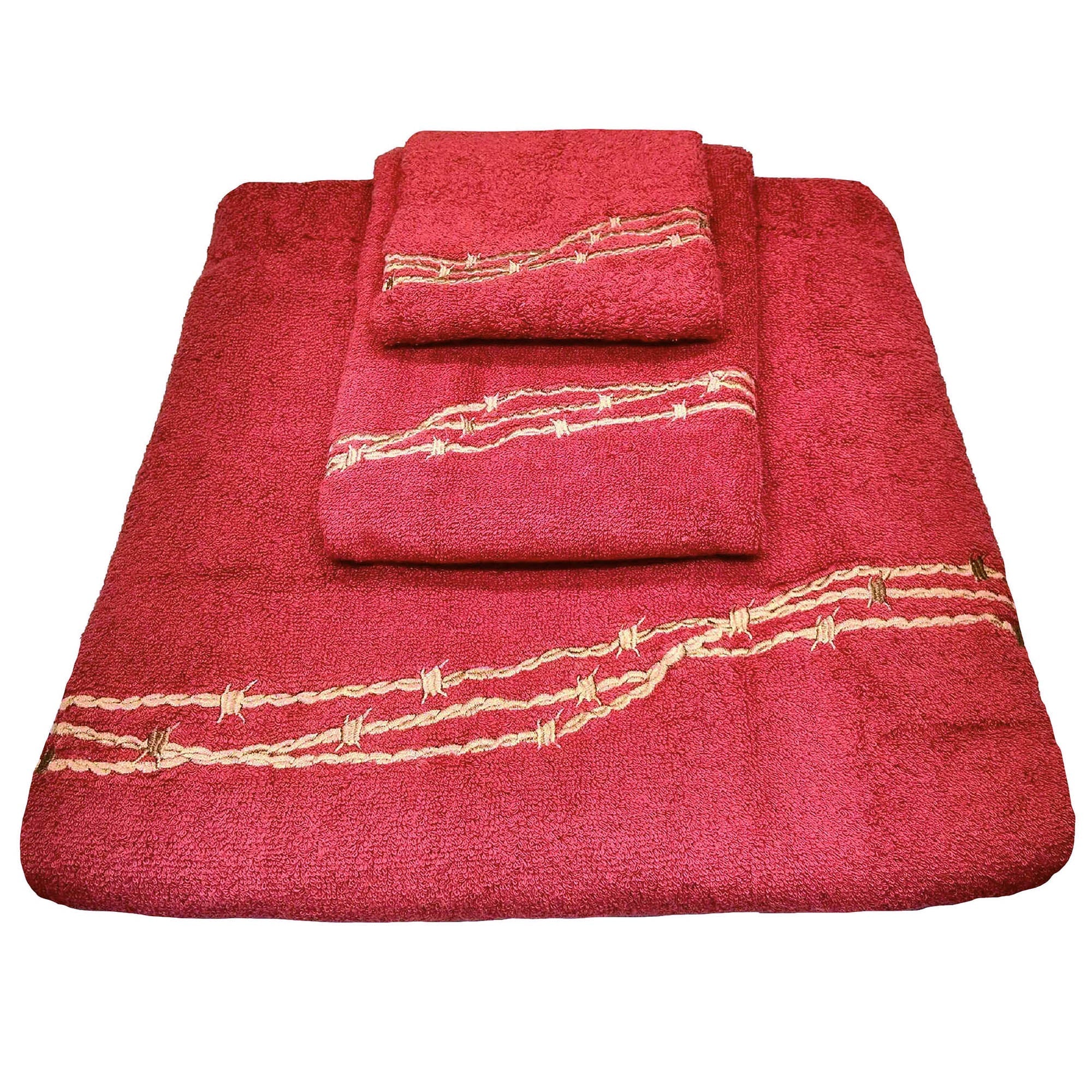 Barbwire 2PC Bath Towel