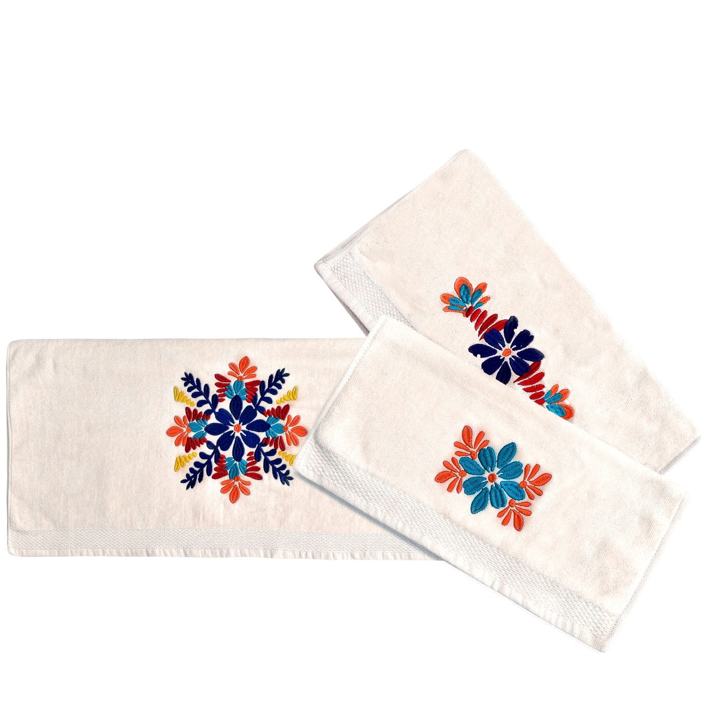 Bonita Towel Set, 3PC Cream