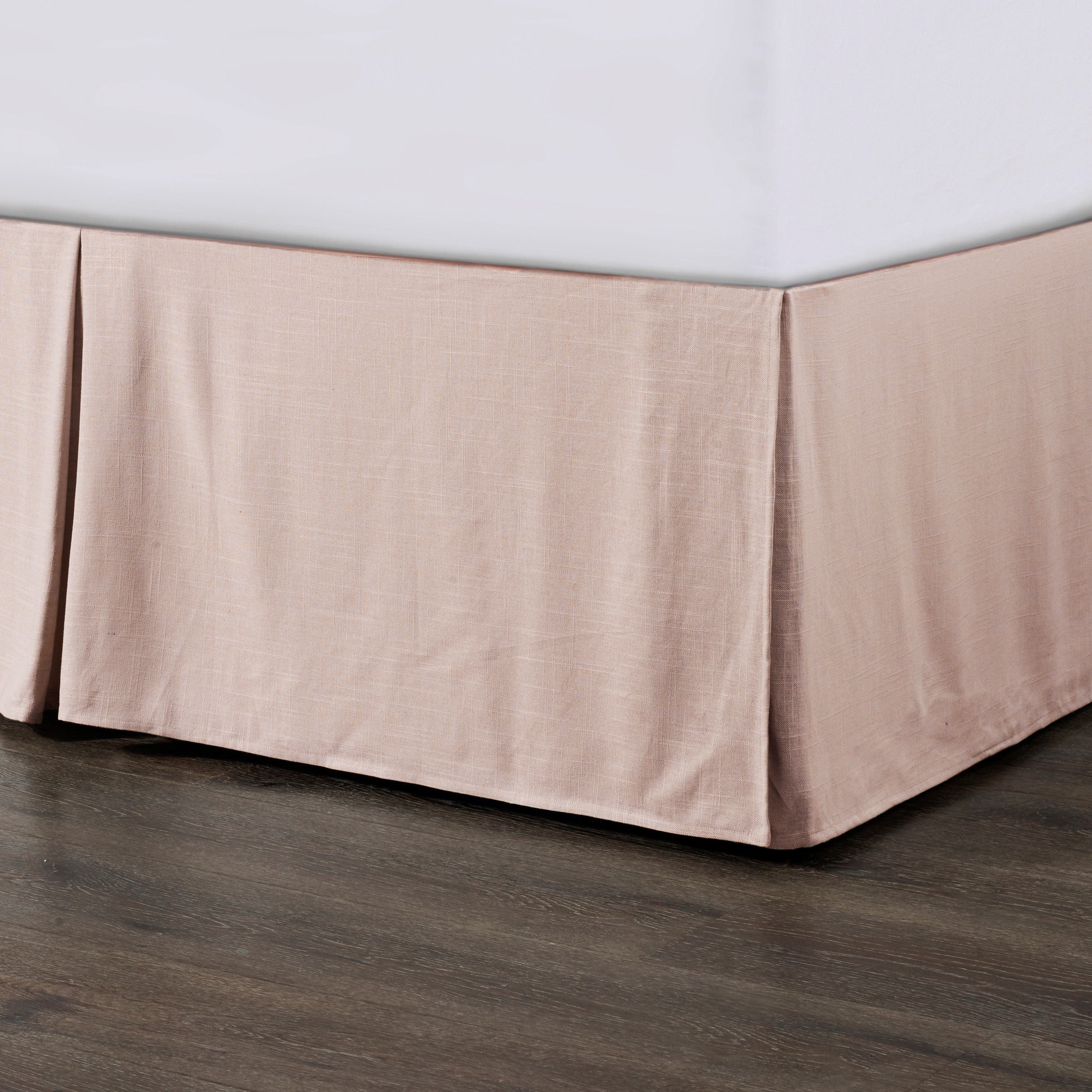 Hera Tailored Linen Bed Skirt