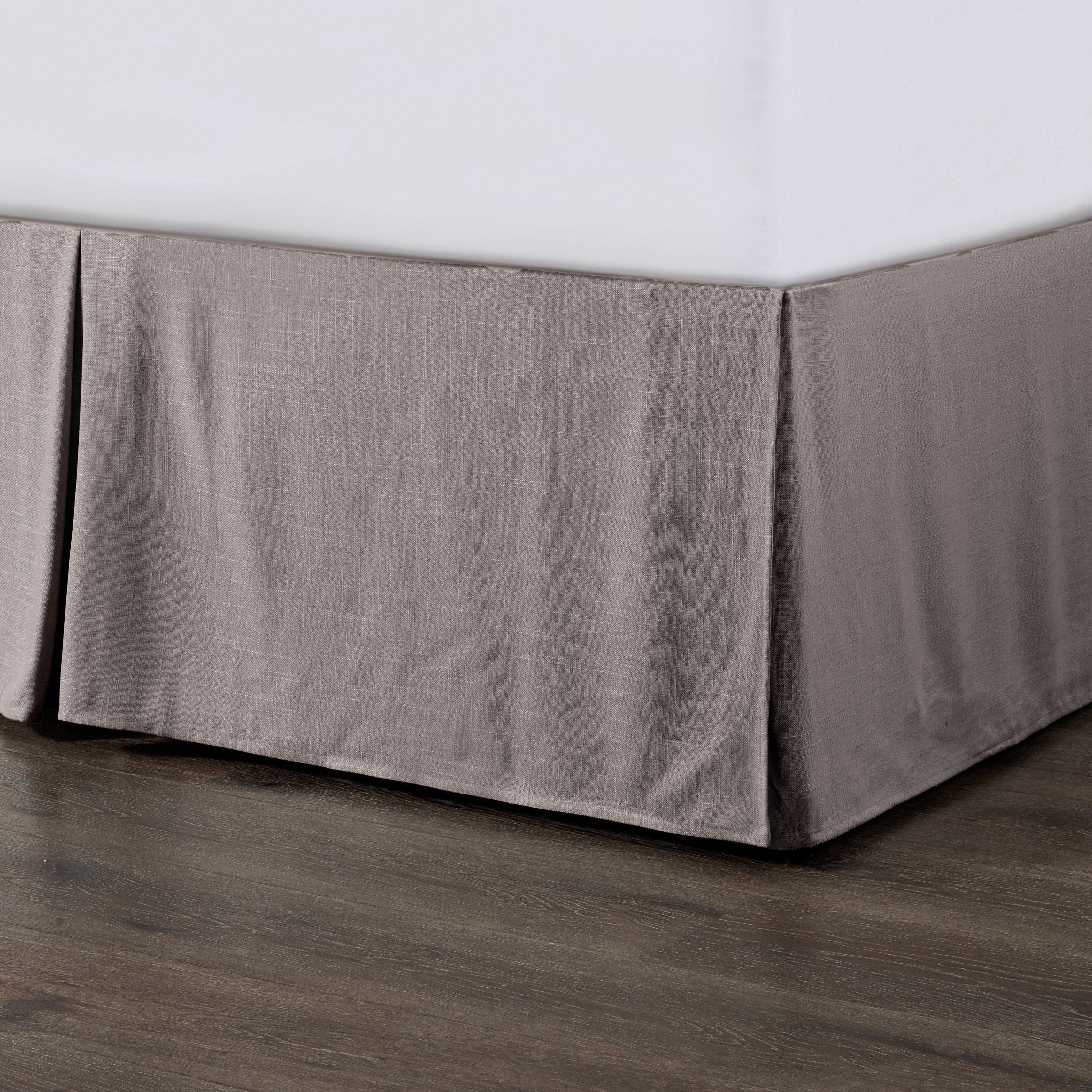 Hera Tailored Linen Bed Skirt