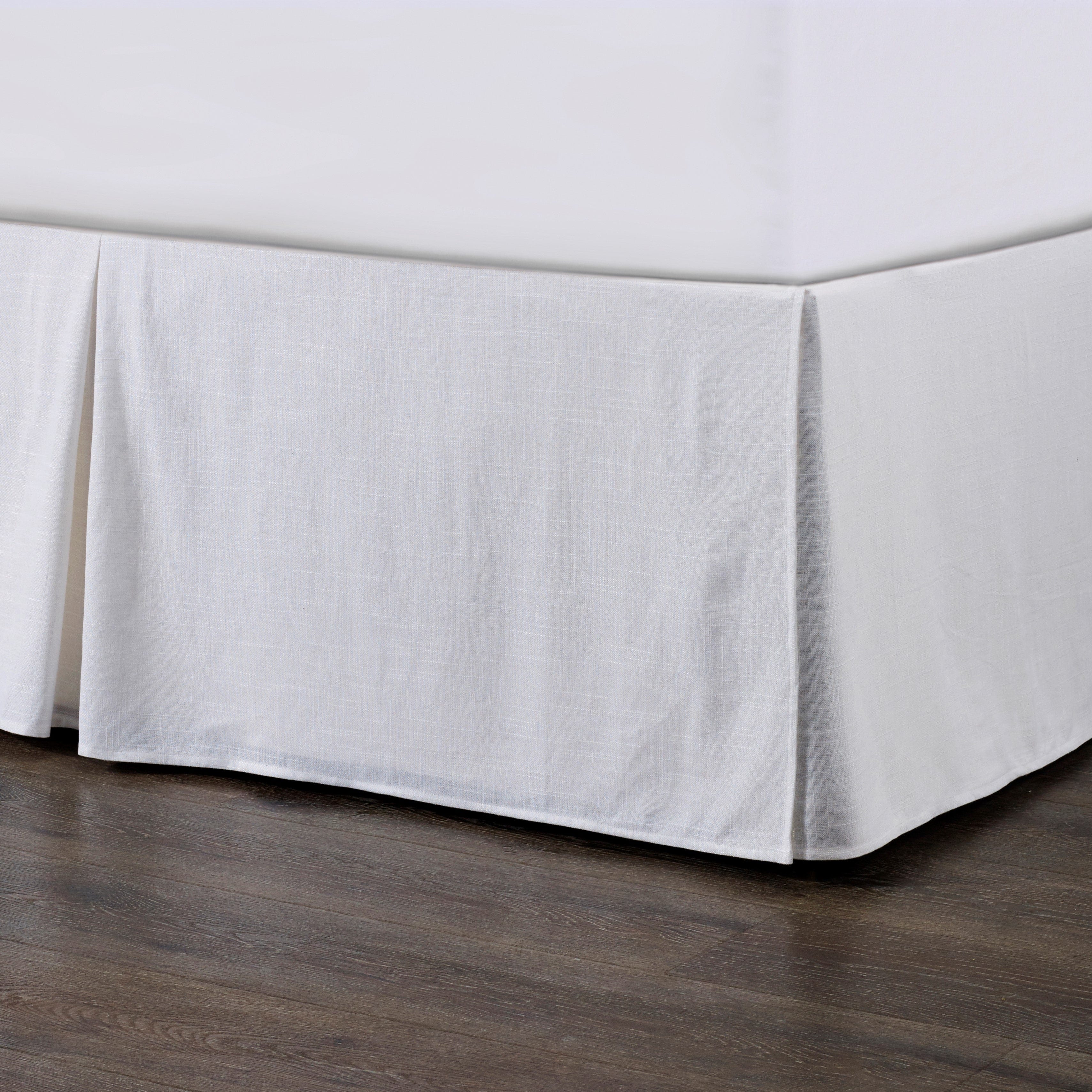 Hera Tailored Linen Bed Skirt