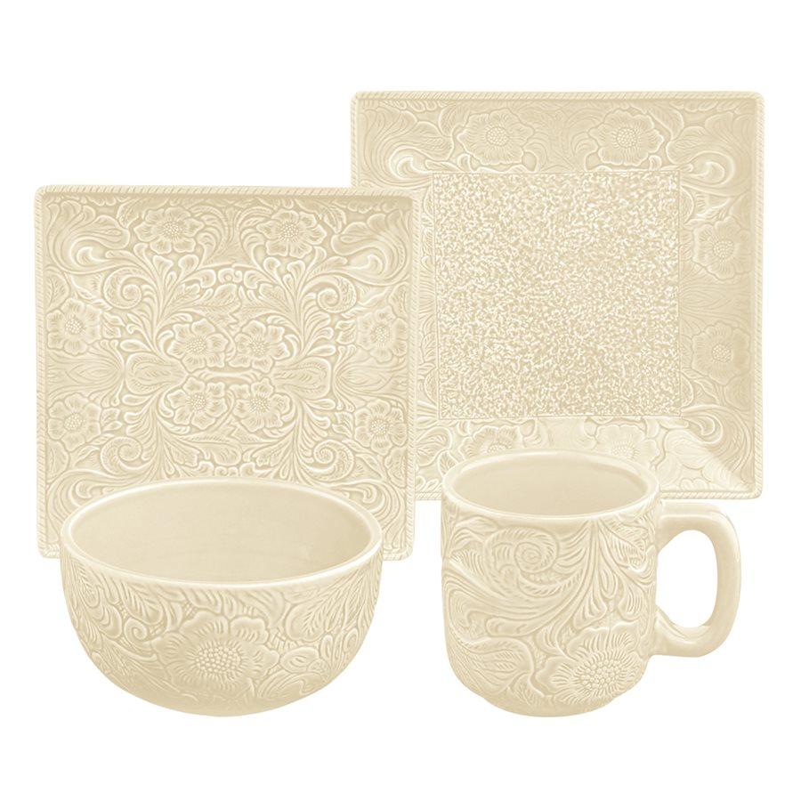 Savannah 16PC Ceramic Dinnerware Set