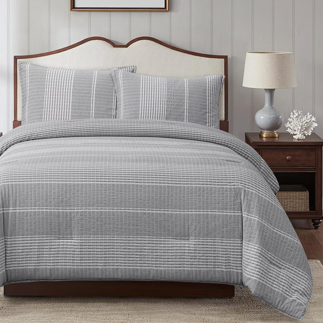 Lane Stripe Bedding Set