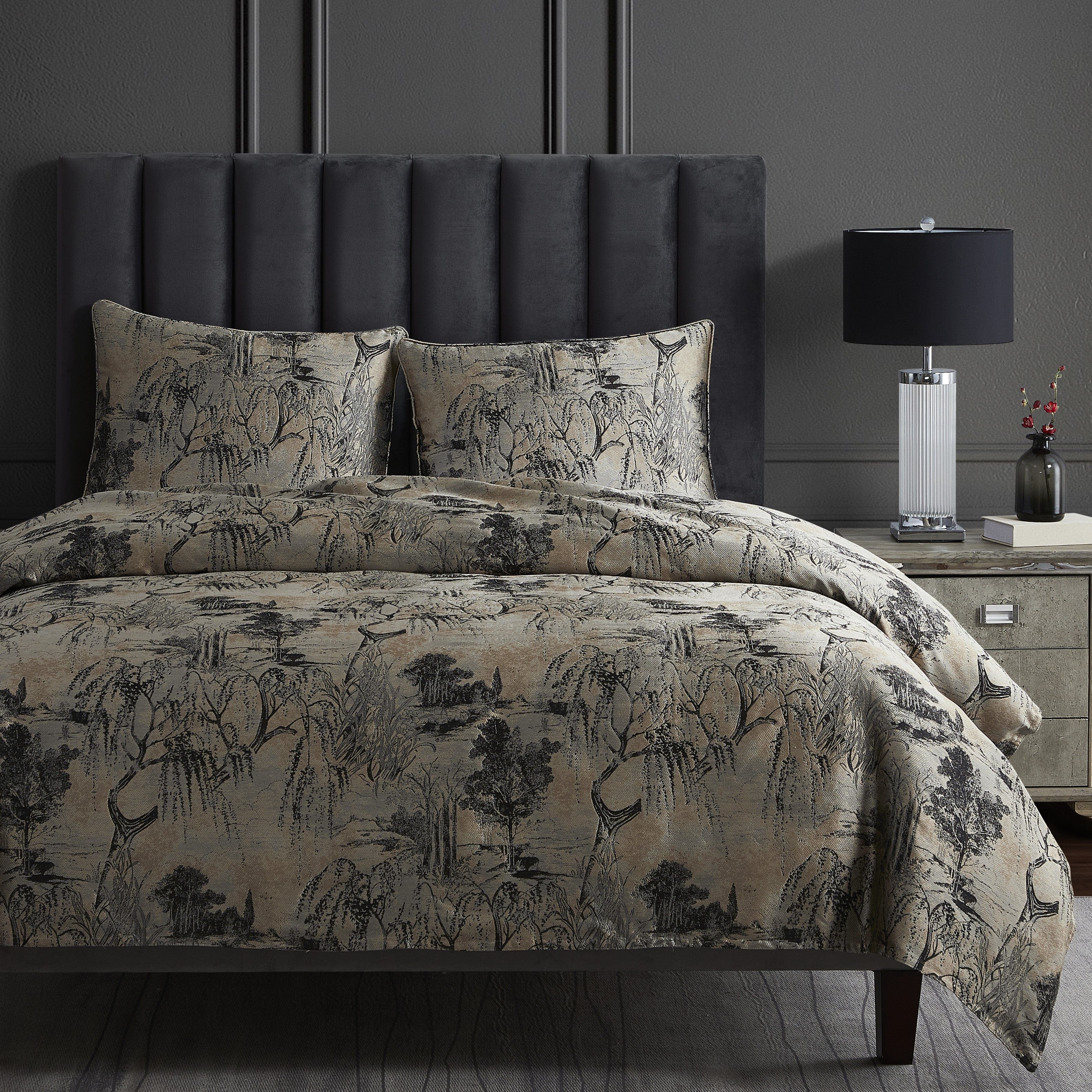 Pastoral Jacquard Bedding Set
