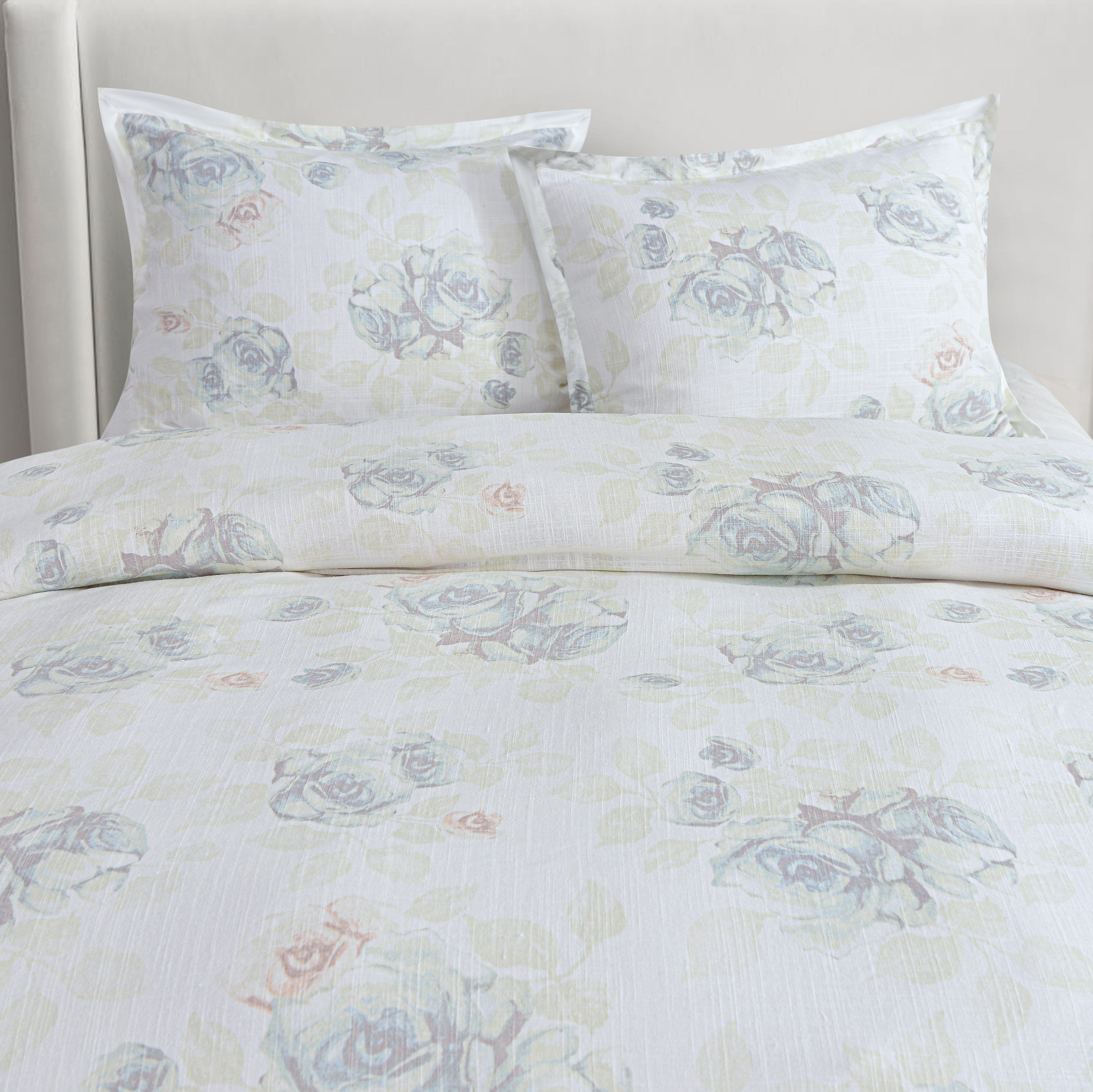Rosaline Washed Linen Comforter Set