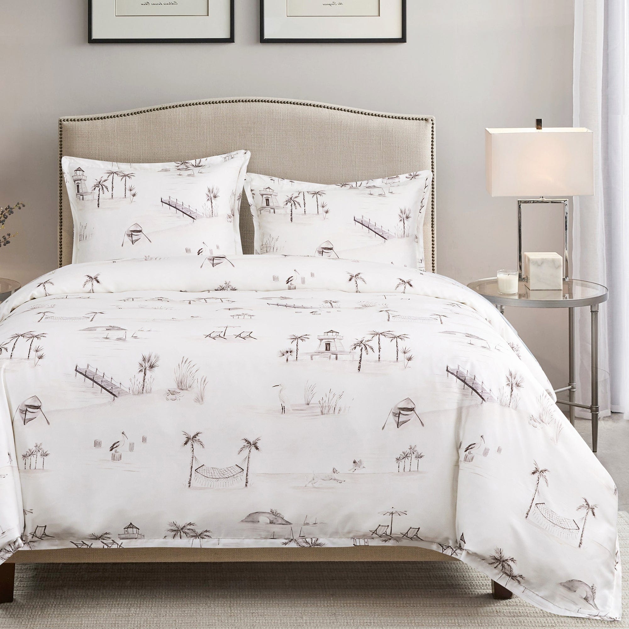 Seaside Eucalyptus Bedding Set