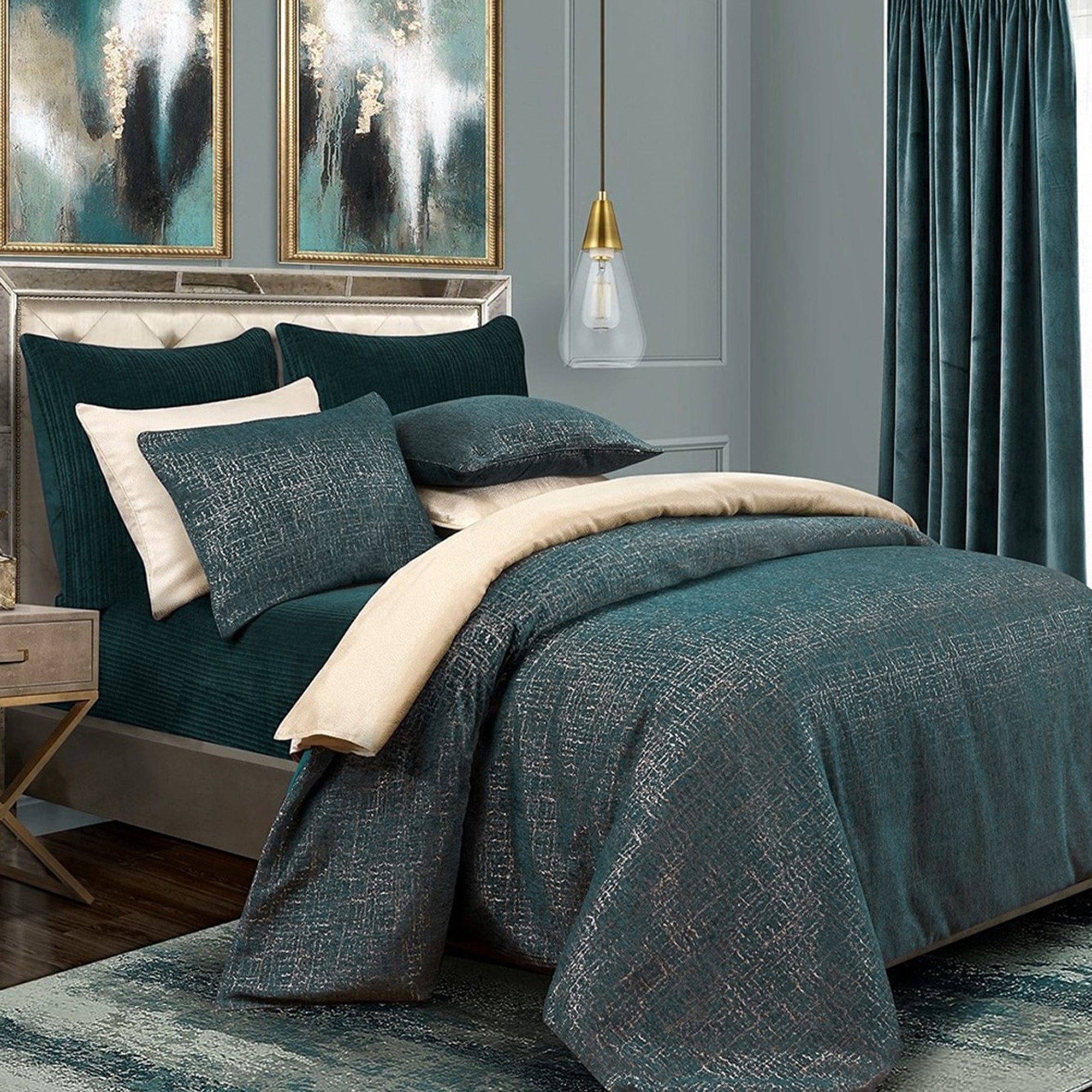 Hayworth Comforter Set, Super Queen