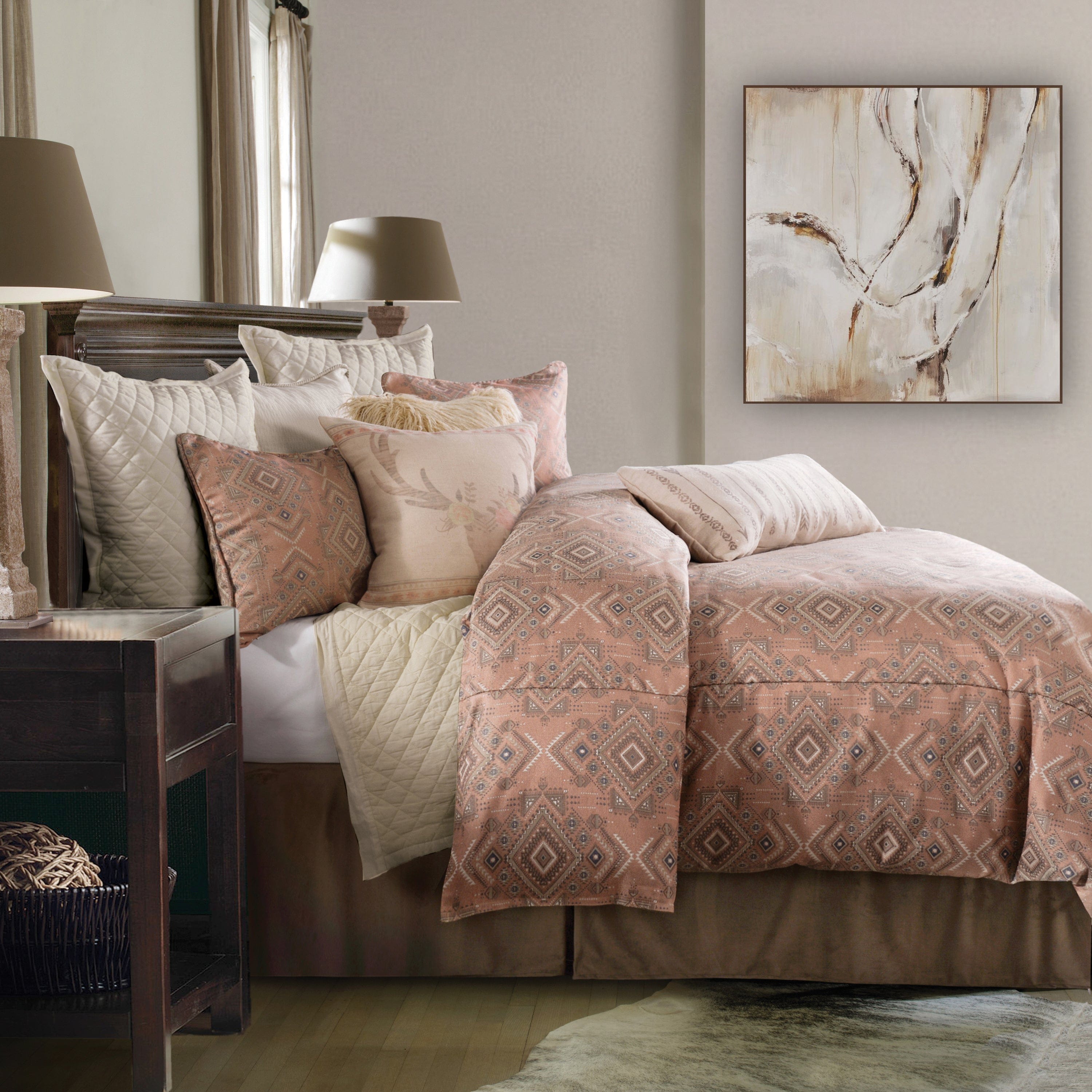 Sedona Pale Sienna Comforter Set, Twin & Queen