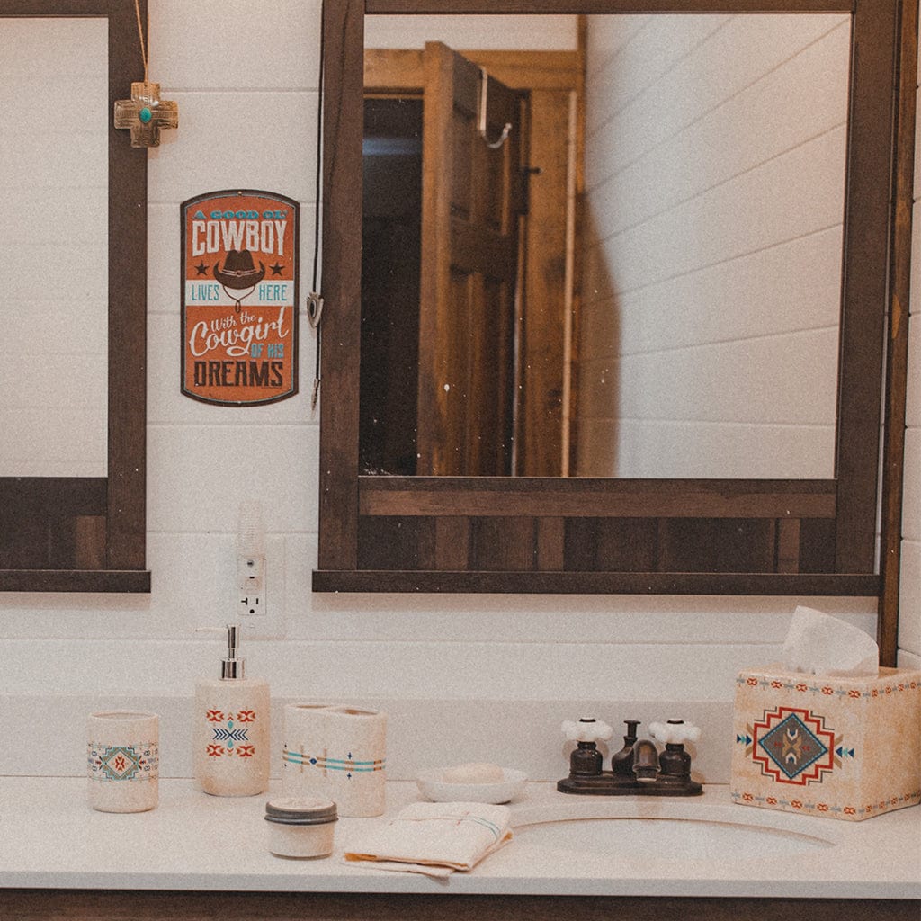 Spirit Valley Ceramic 3PC Countertop Bathroom Set