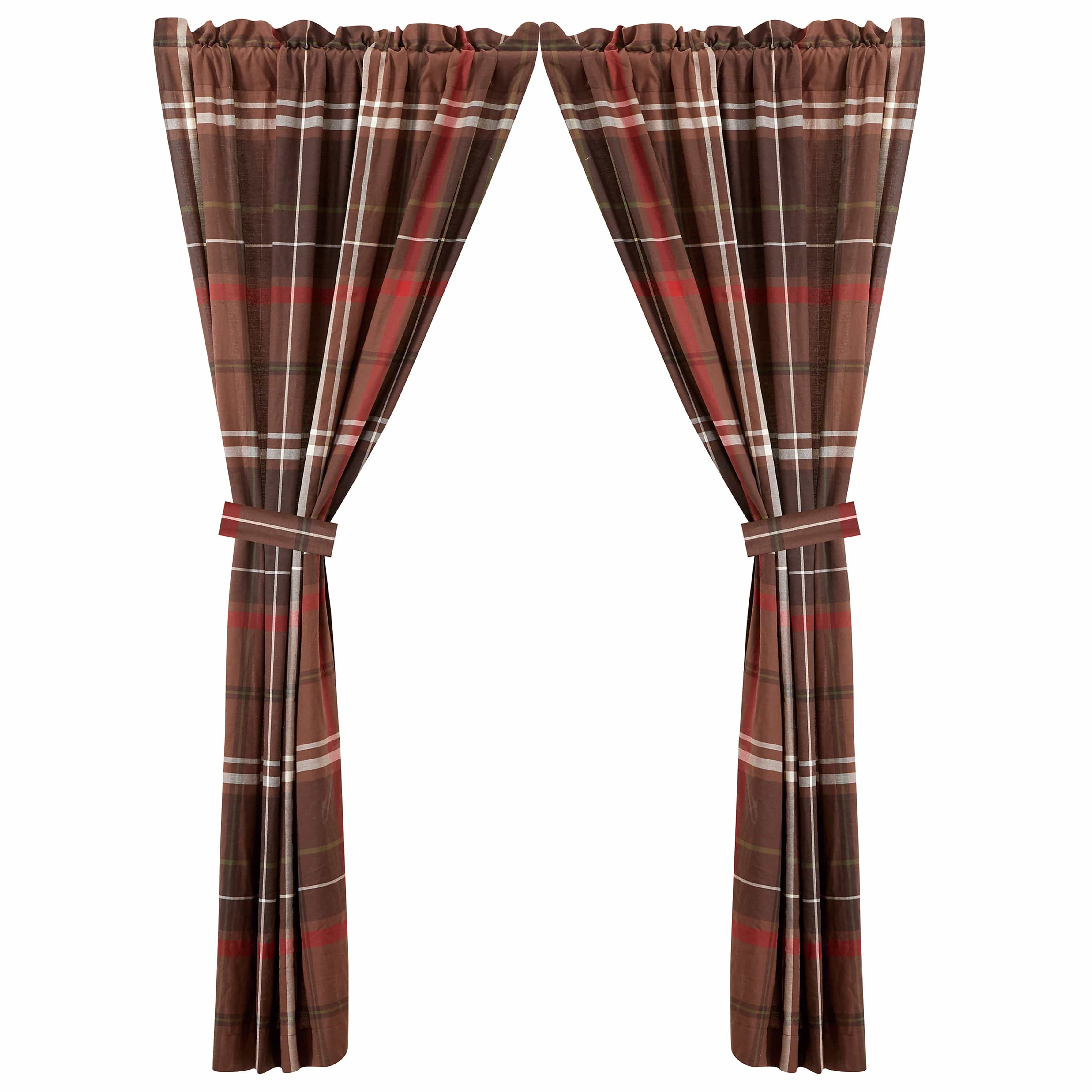 Jackson Plaid Curtains (Pair)