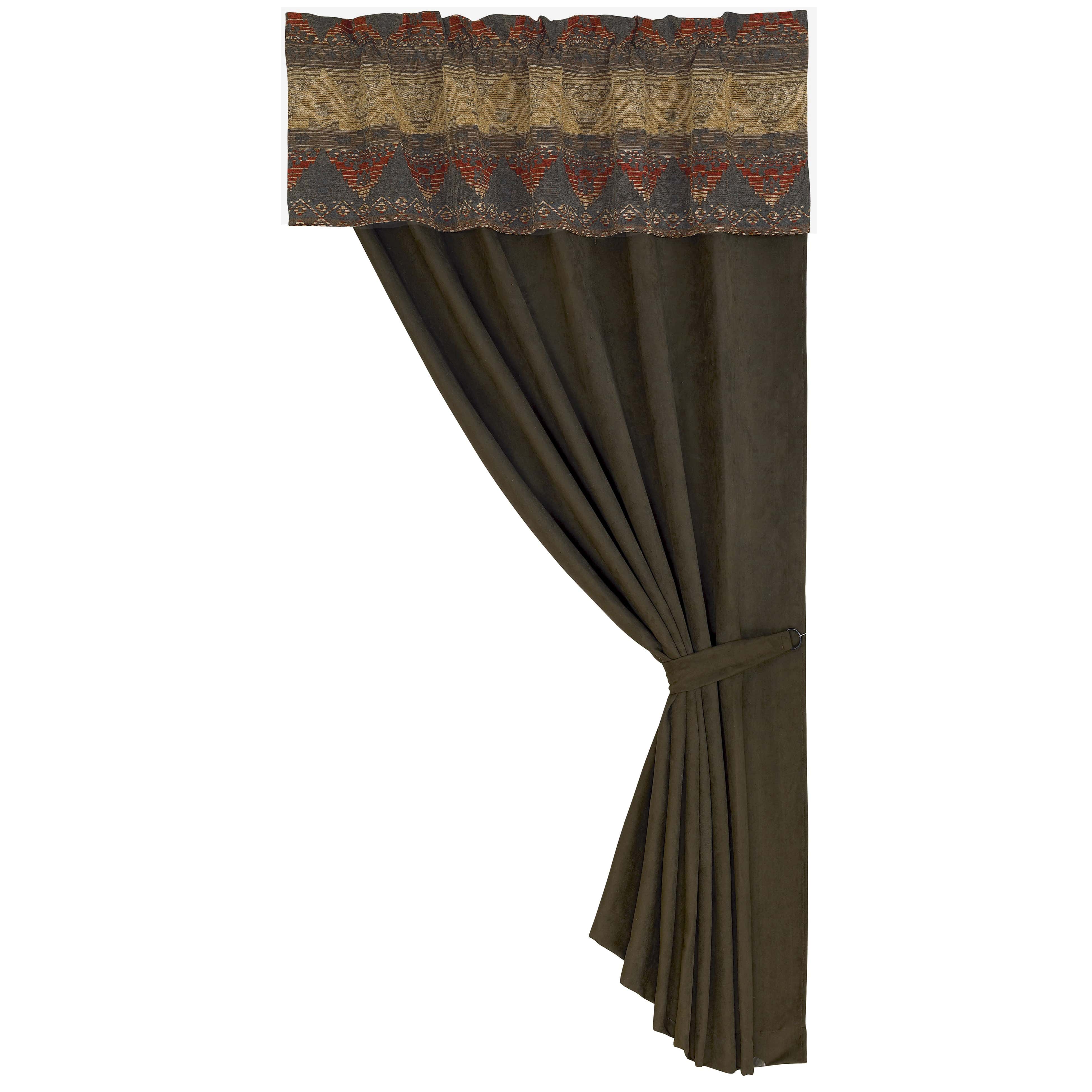Sierra Curtain Set with Valance