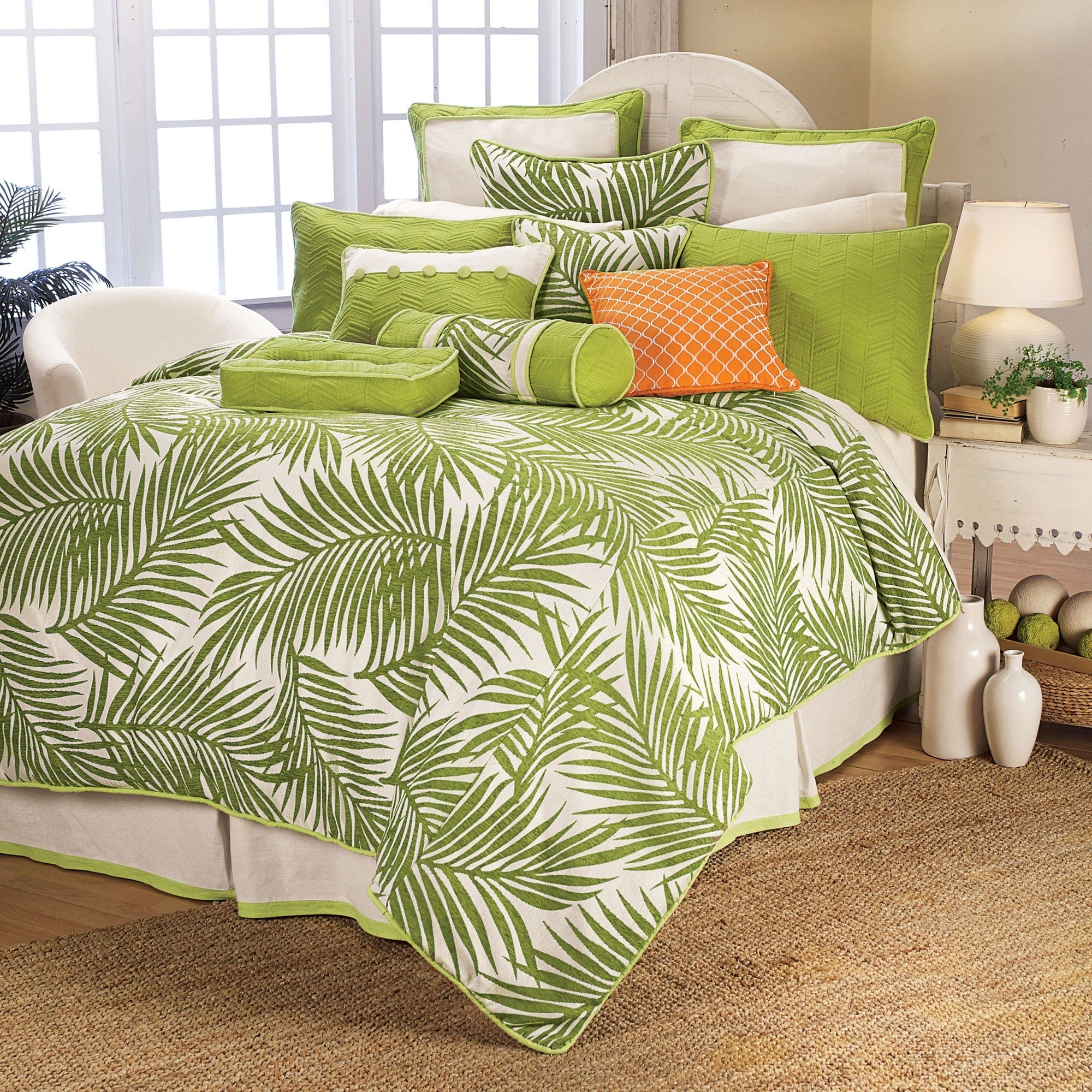 Capri Duvet Cover Set, Super Queen