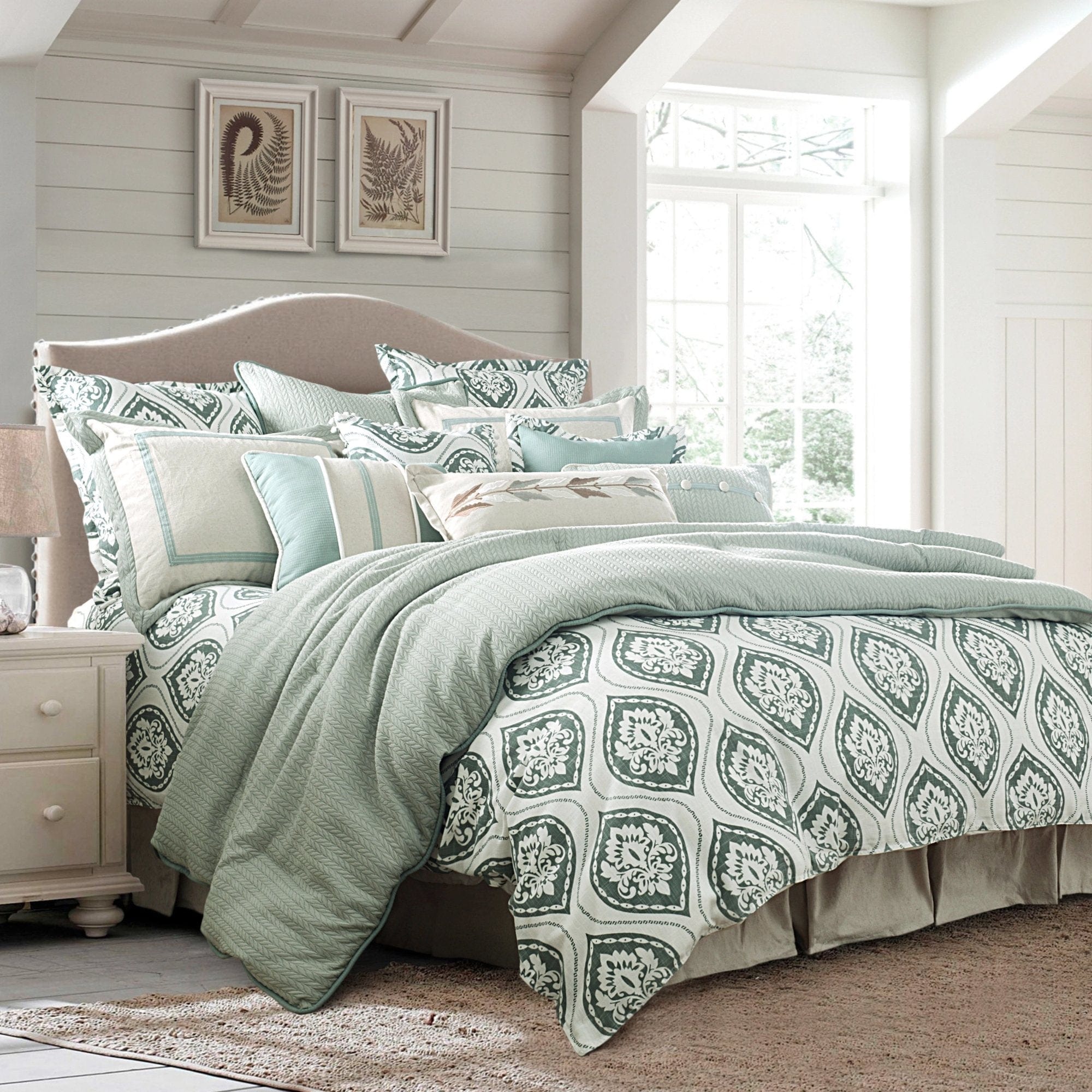 Belmont Duvet Cover, Super Queen