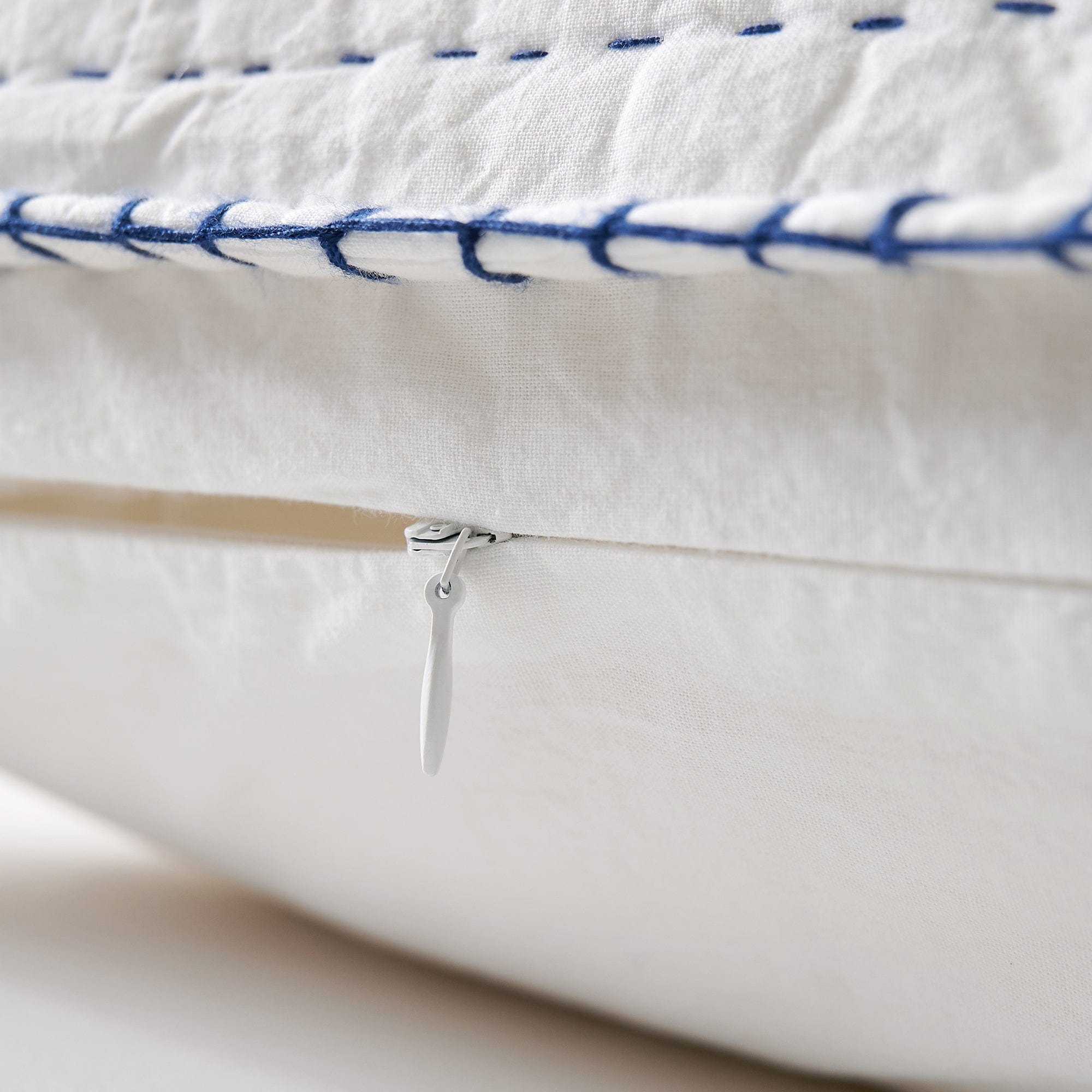 Indigo Hand-Stitched Euro Sham