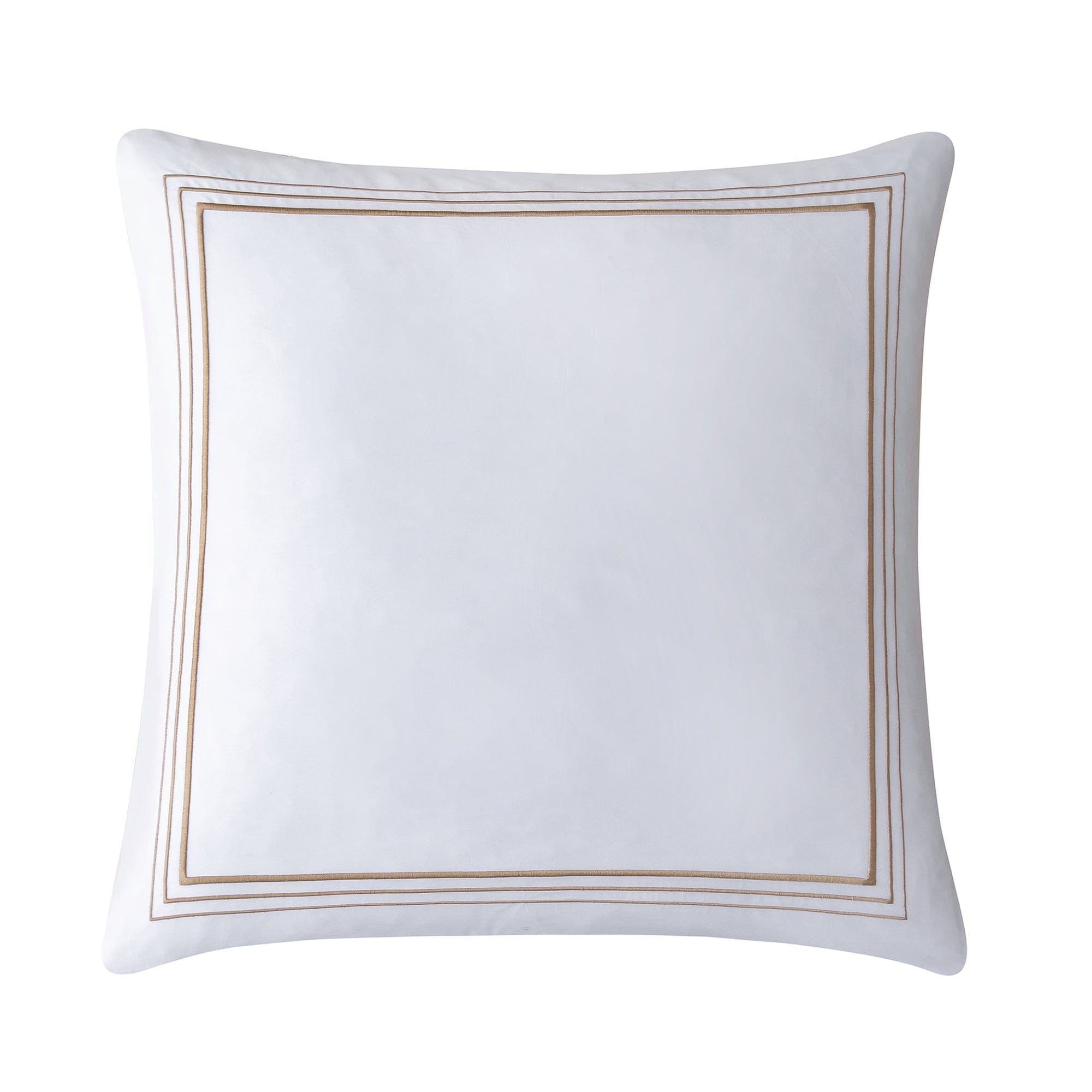 Border Embroidery Euro Sham