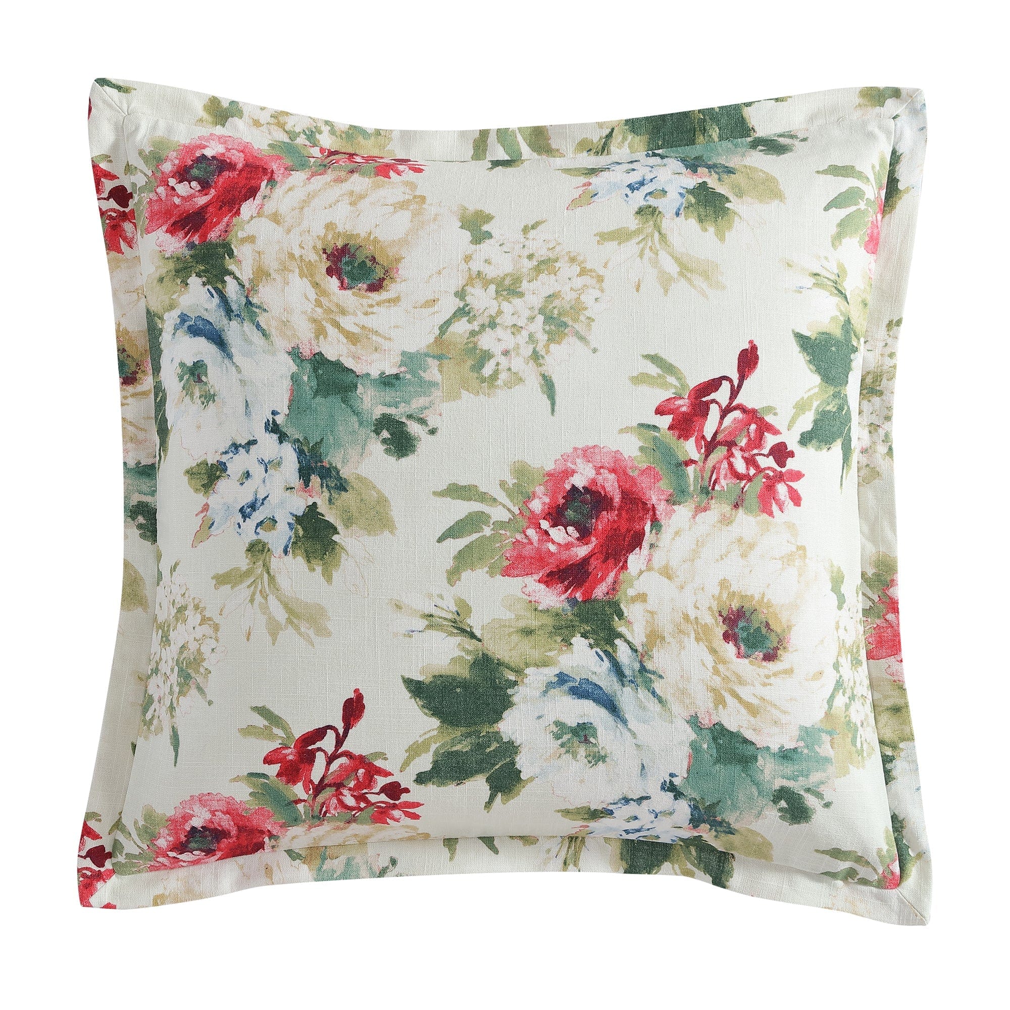 Peony Flanged Euro Sham