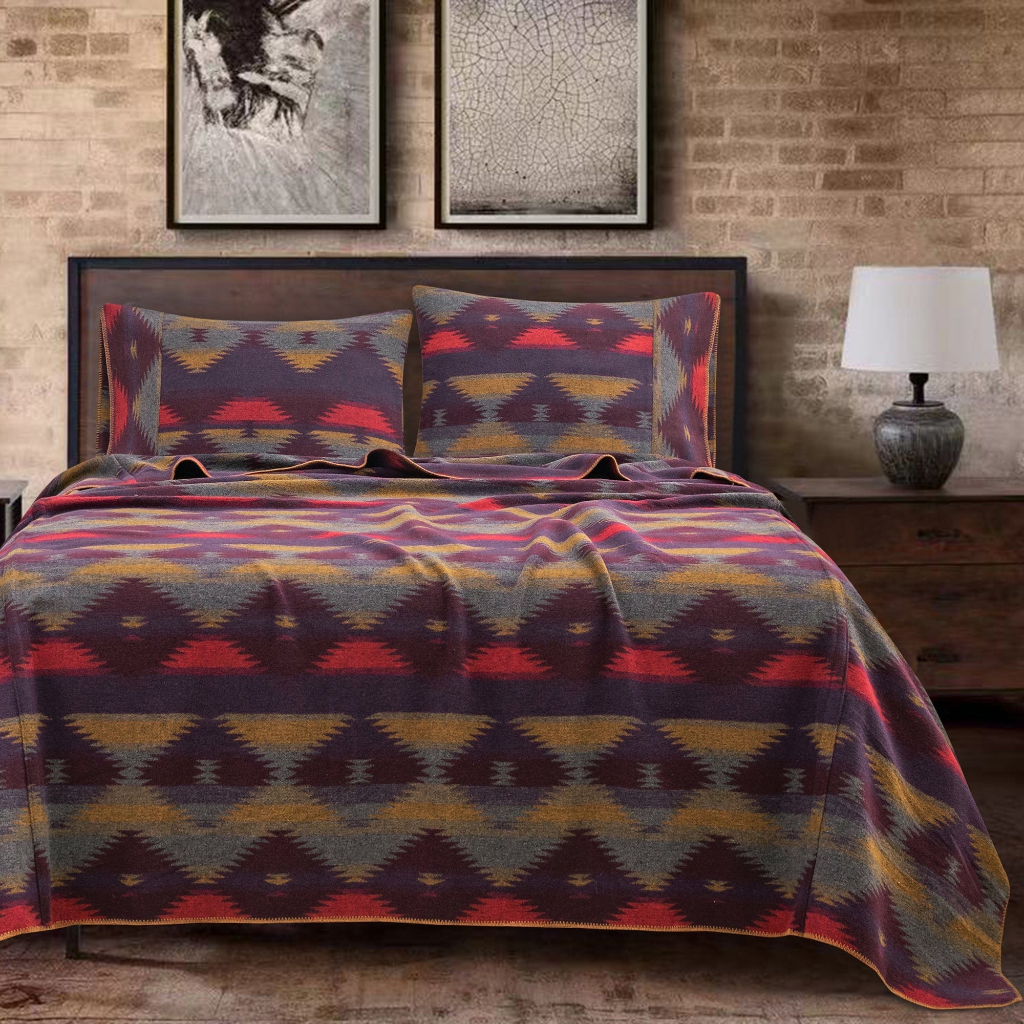 Gila Wool Blend Blanket