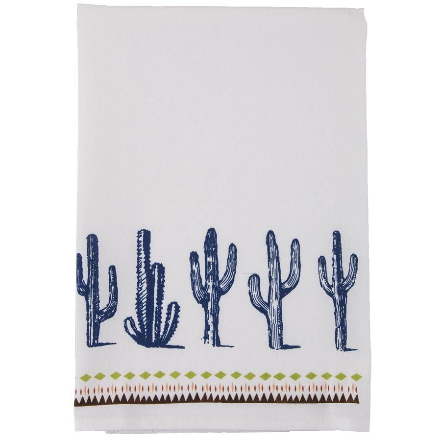 Southwest Cactus Border 5PC Tea Towel Set