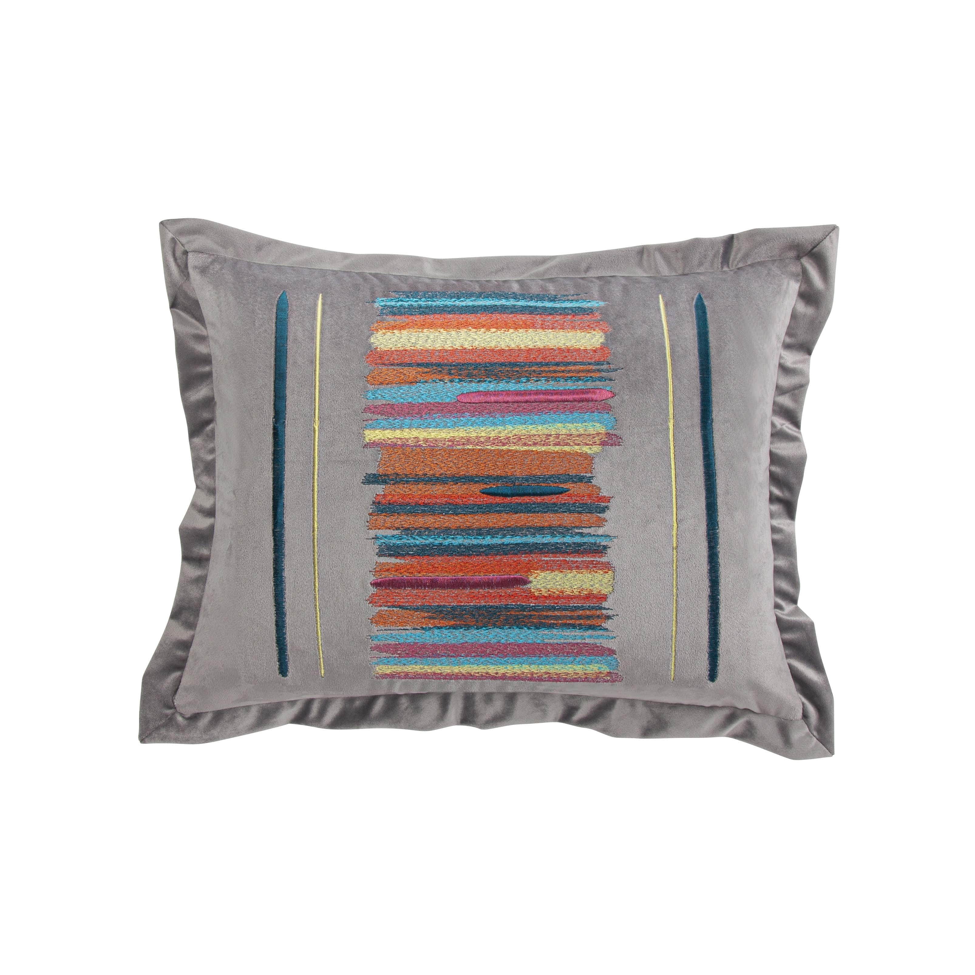 Abbie Embroidery Kidney Pillow
