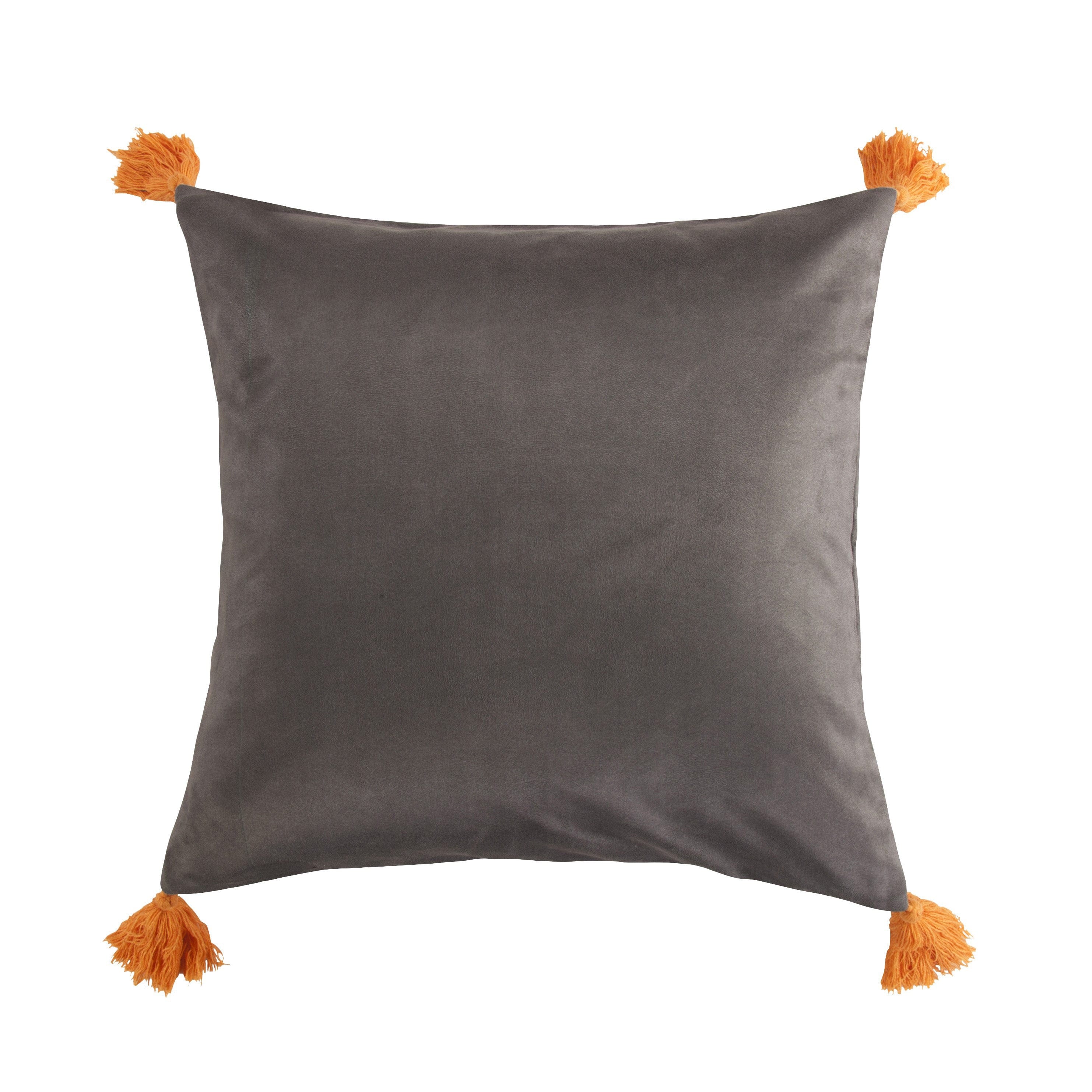 Aria Square Pillow with 4 Tassels