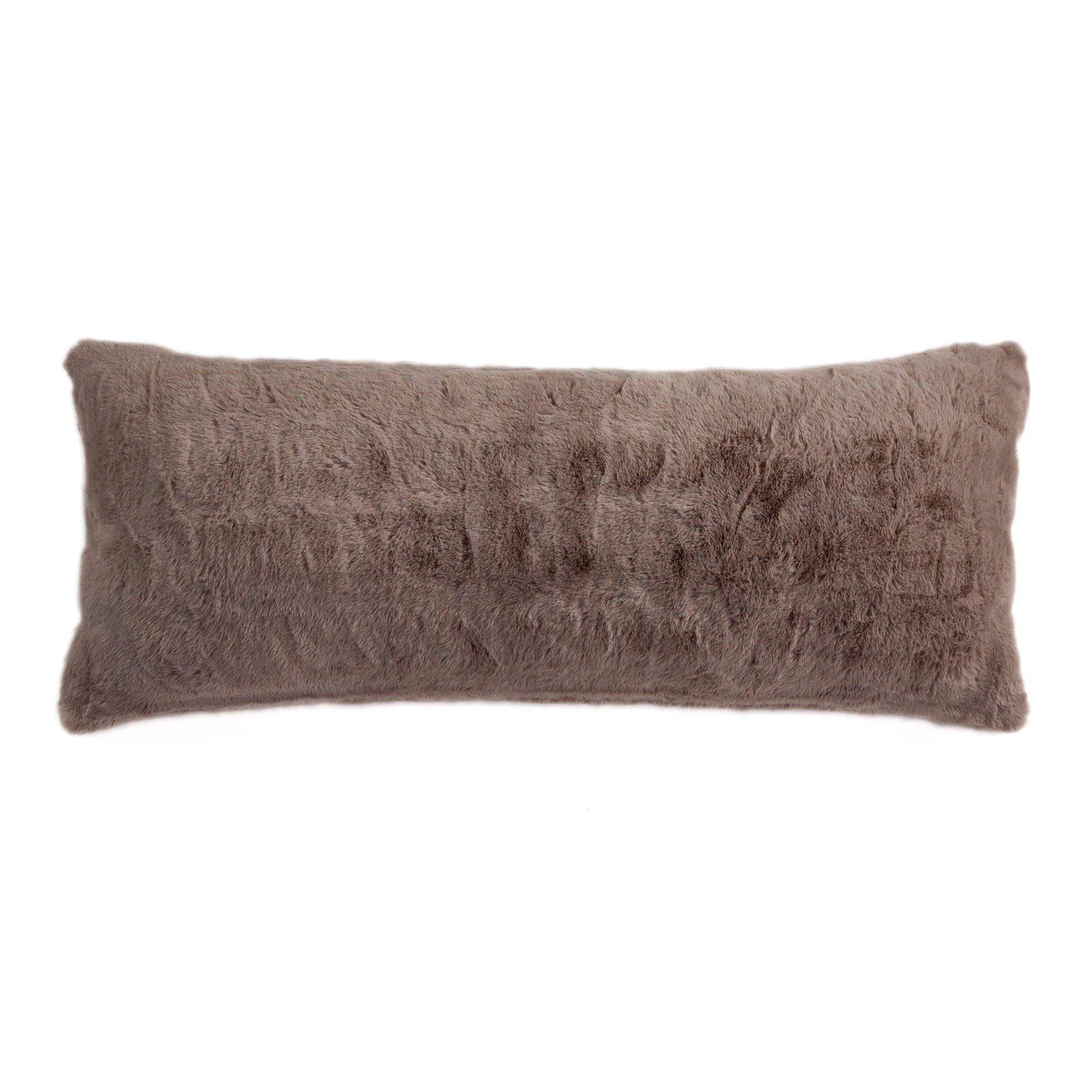 Ruched Rabbit Lumbar Pillow