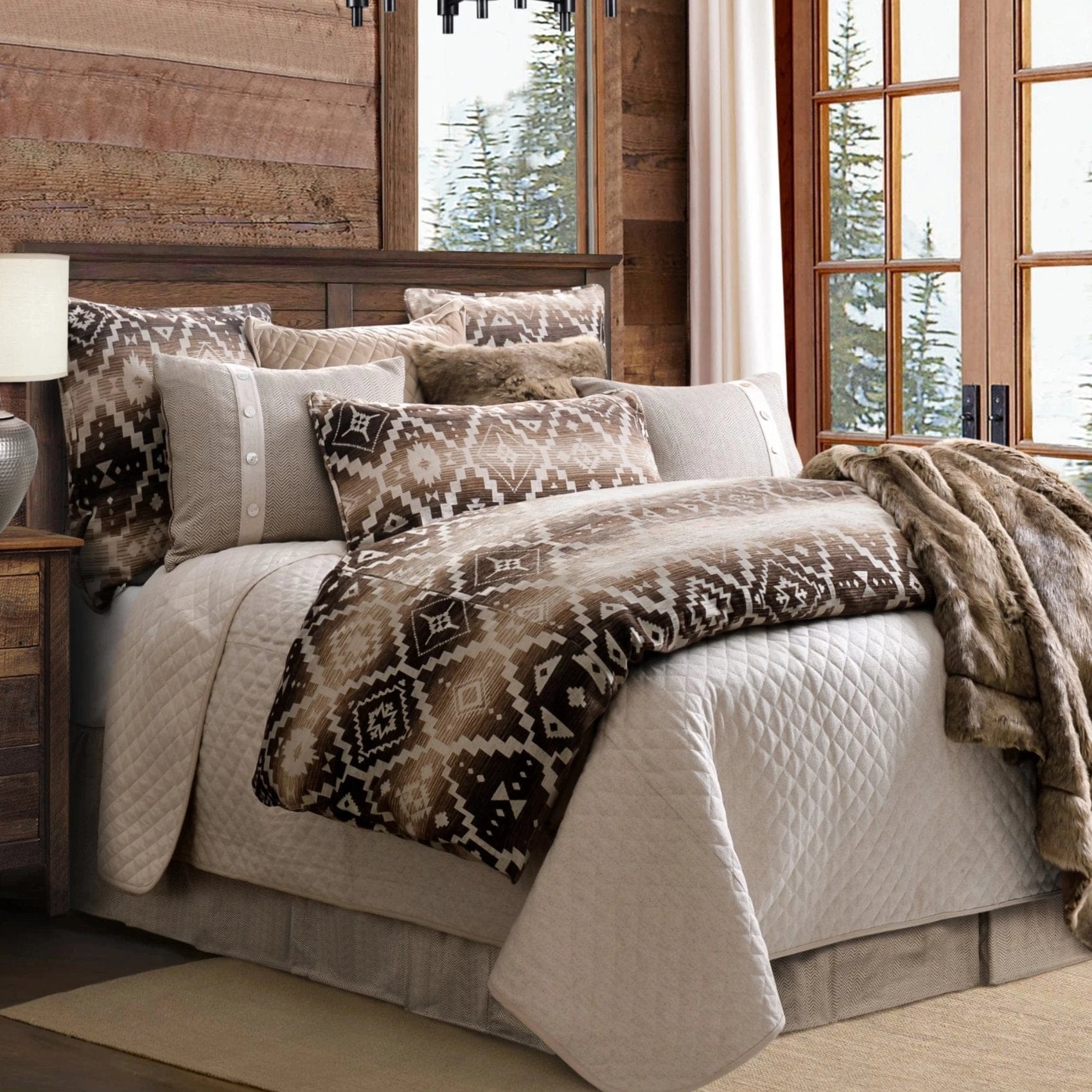 Chalet Aztec Lumbar Pillow