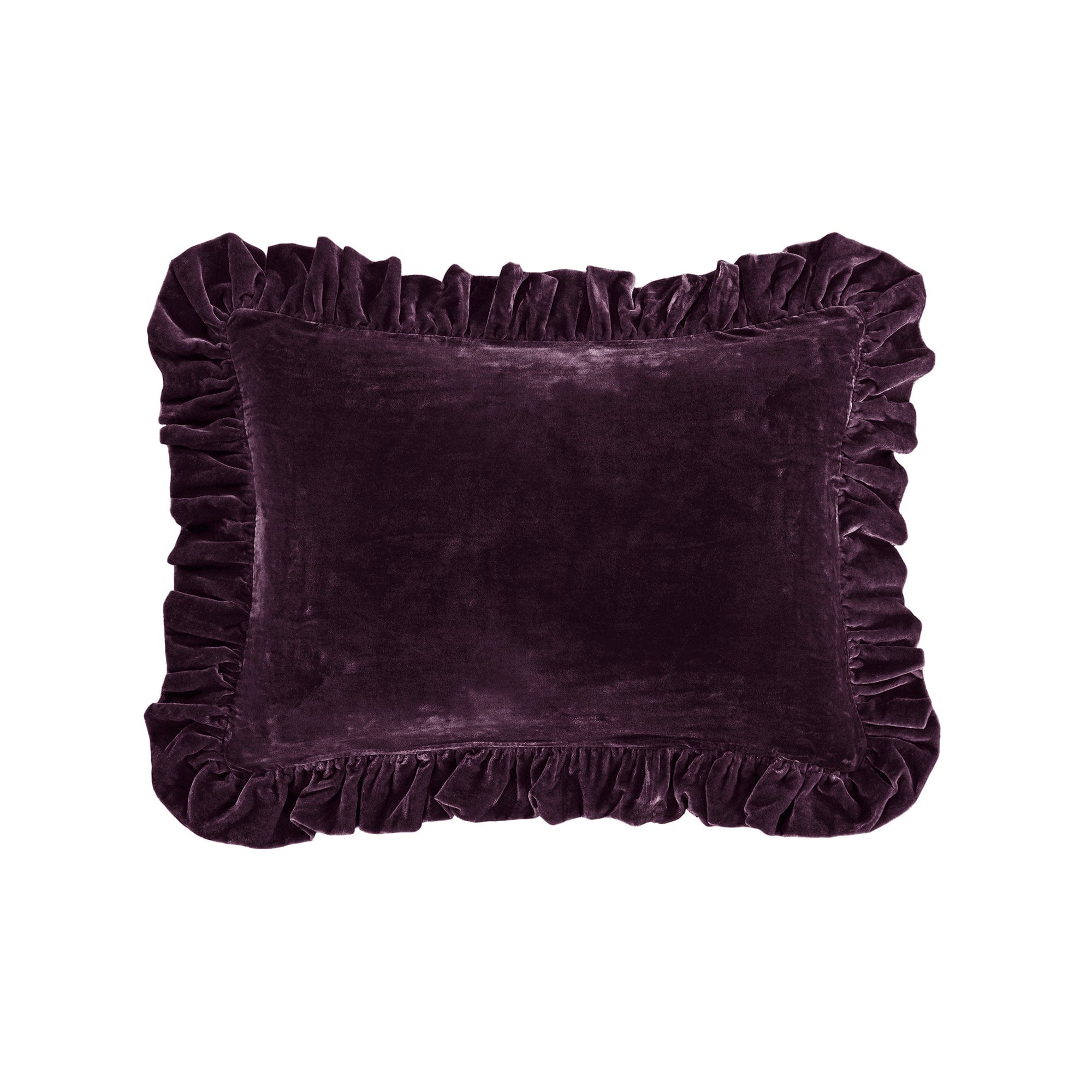 Stella Faux Silk Velvet Oblong Pillow