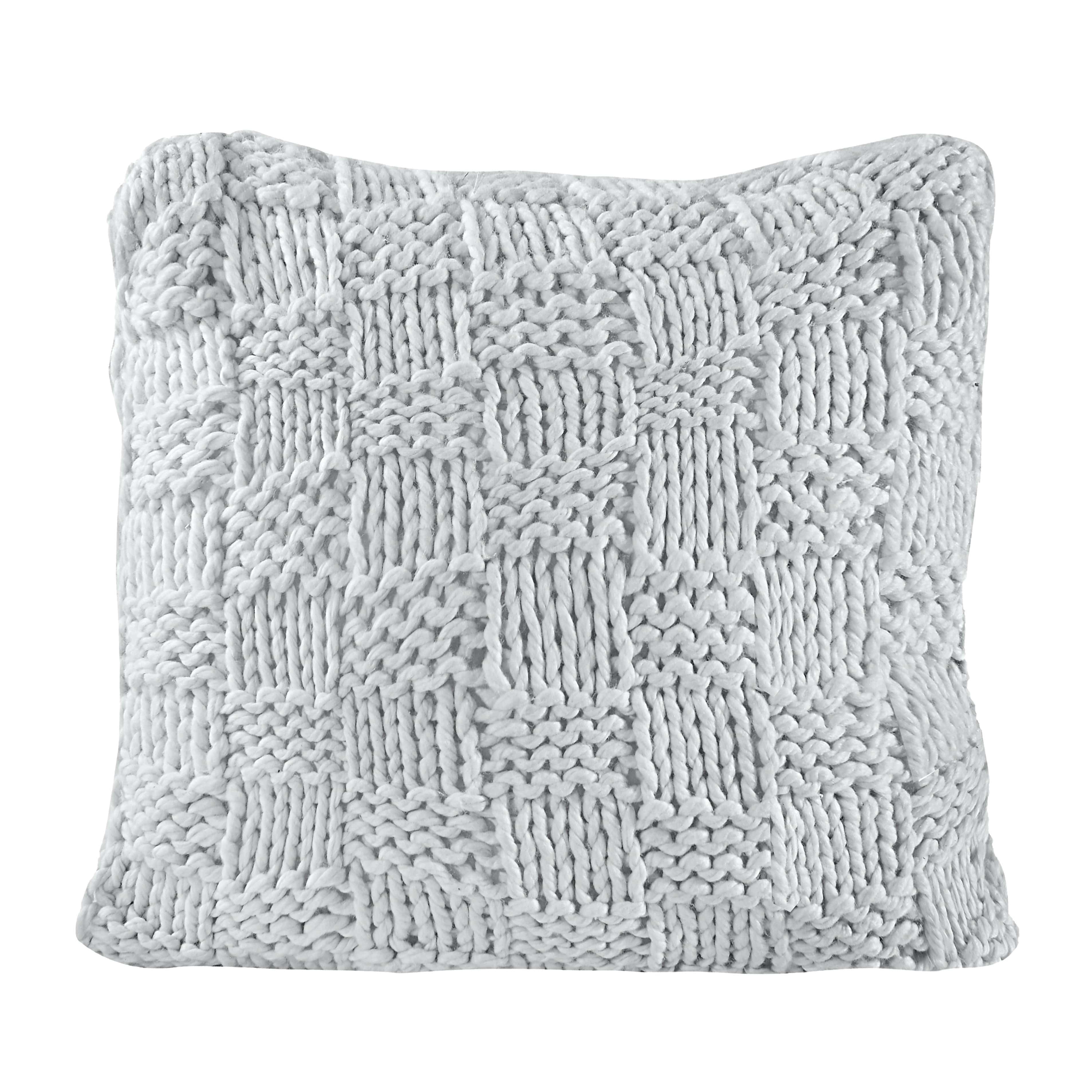 Chess Knit Euro Pillow