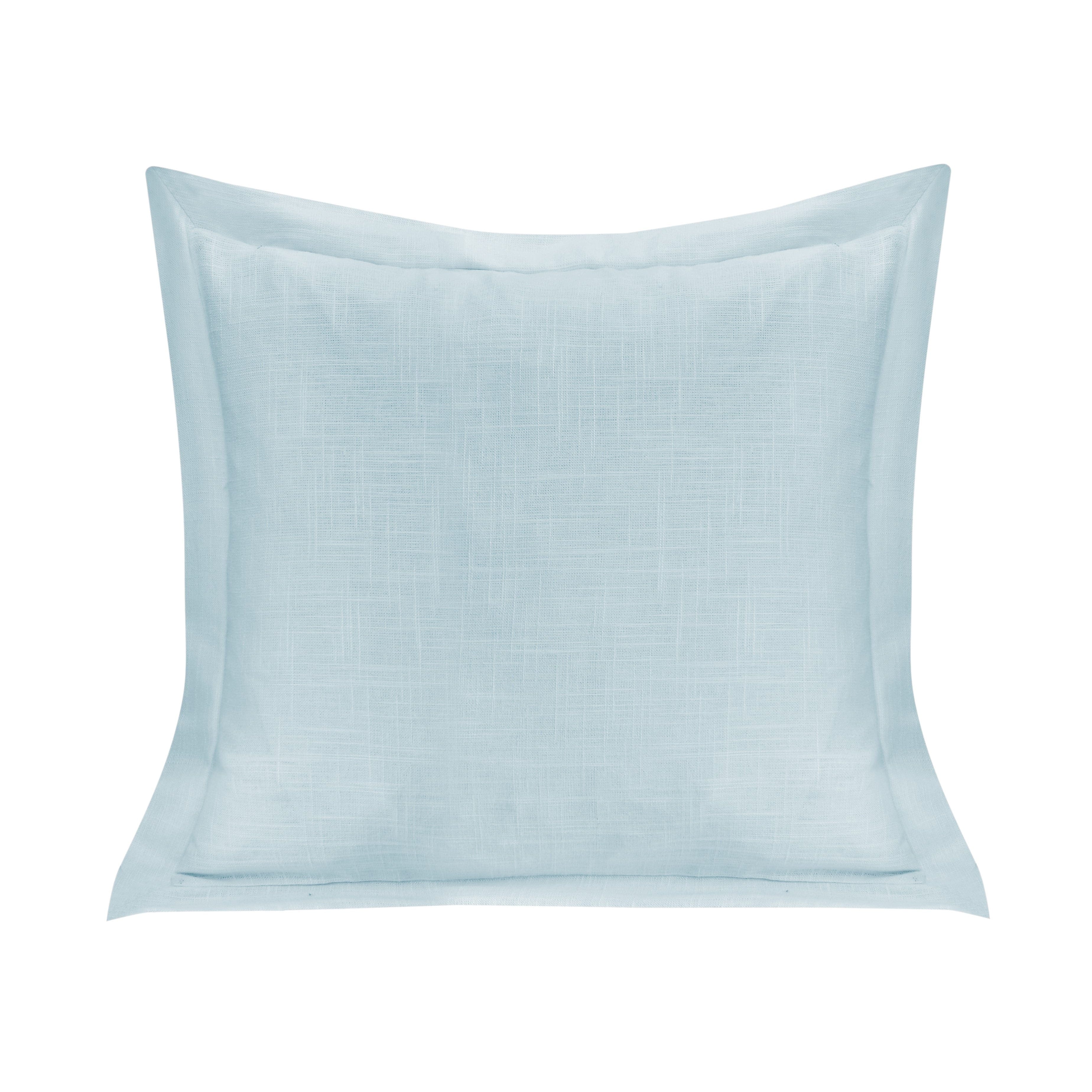 Single Flanged Washed Linen Pillow