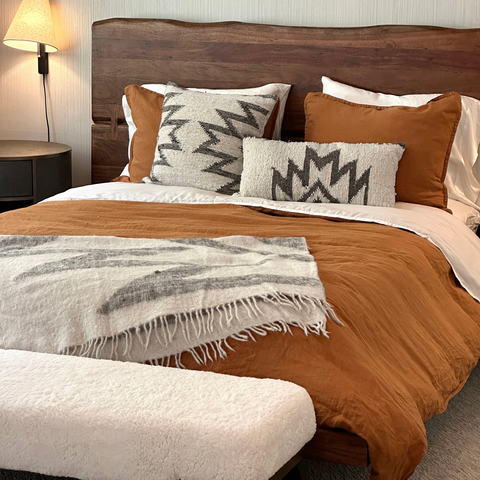 Maguey Handwoven Square Pillow
