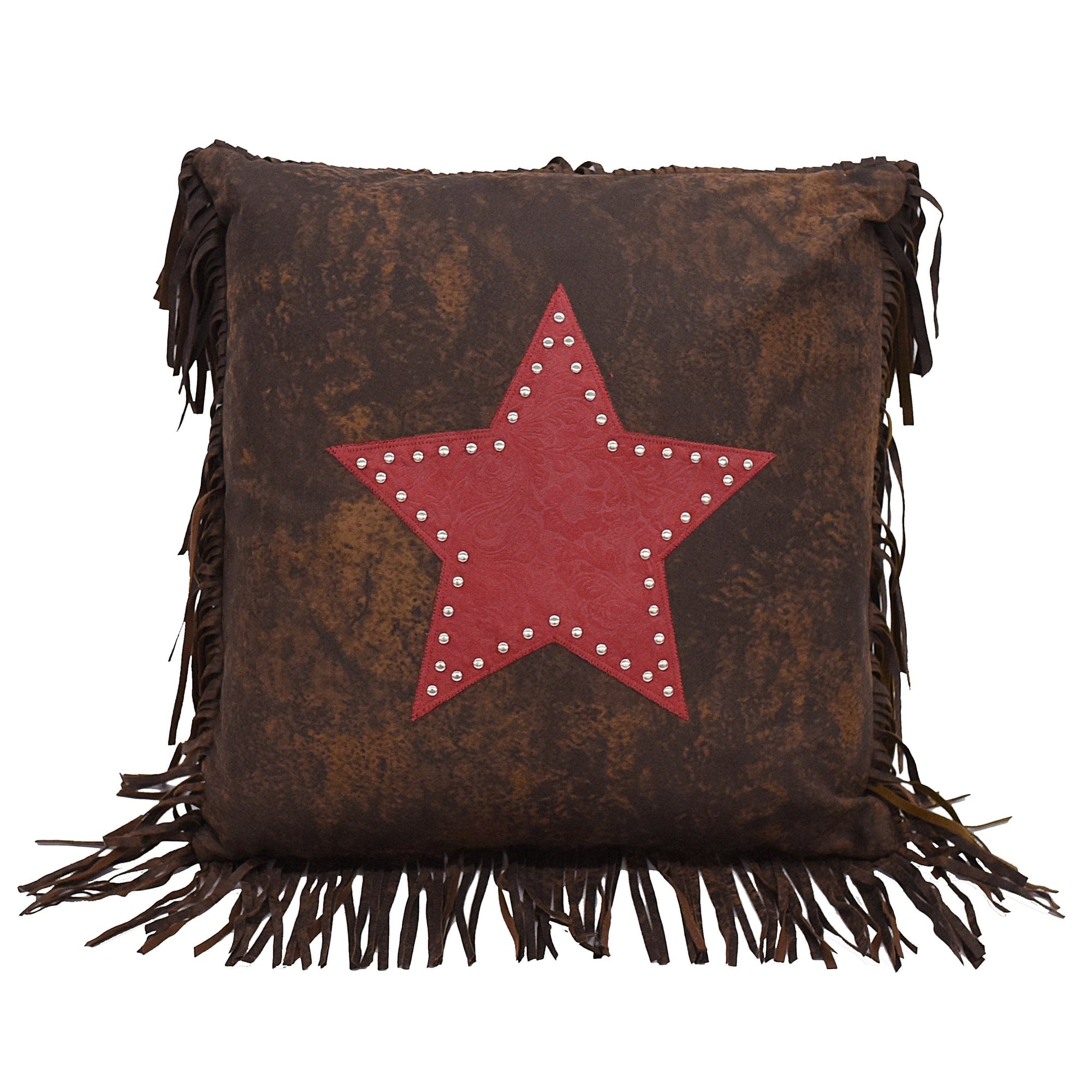 Cheyenne Star Throw Pillow w/ Fringe
