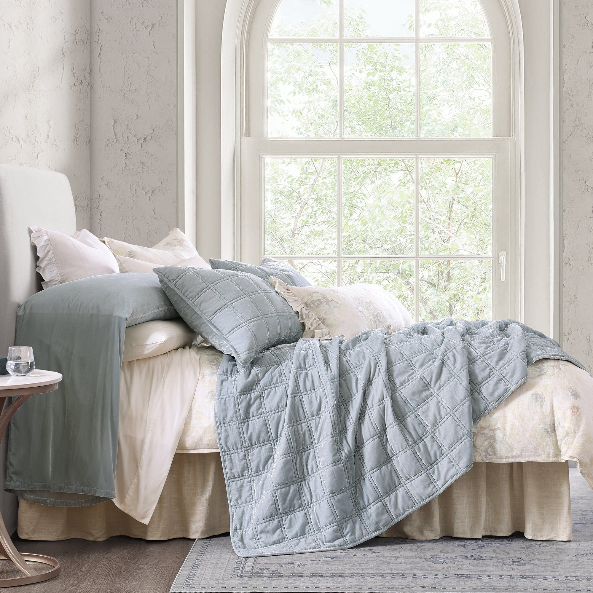 Rosaline Ruffled Pillow