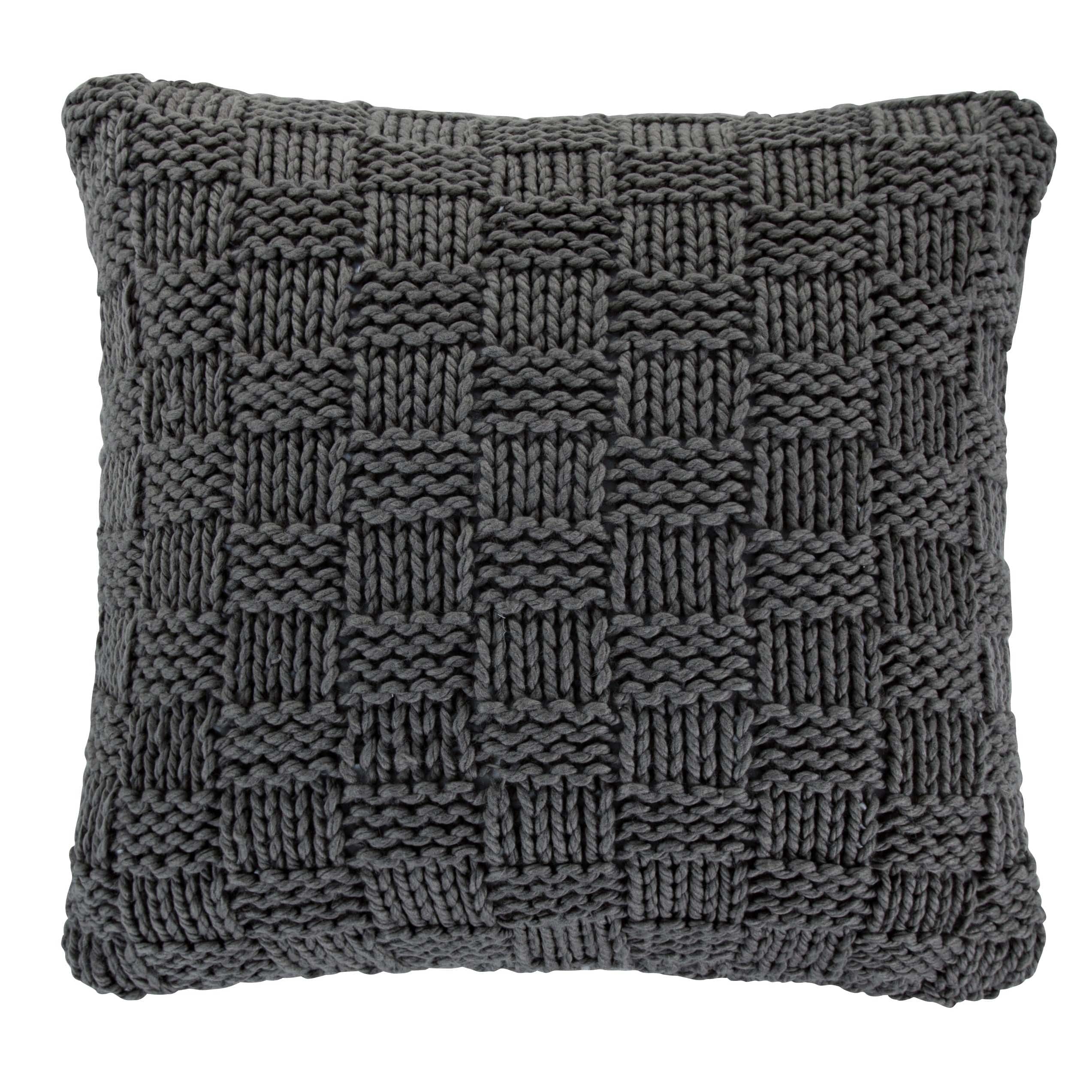 Chess Knit Euro Pillow